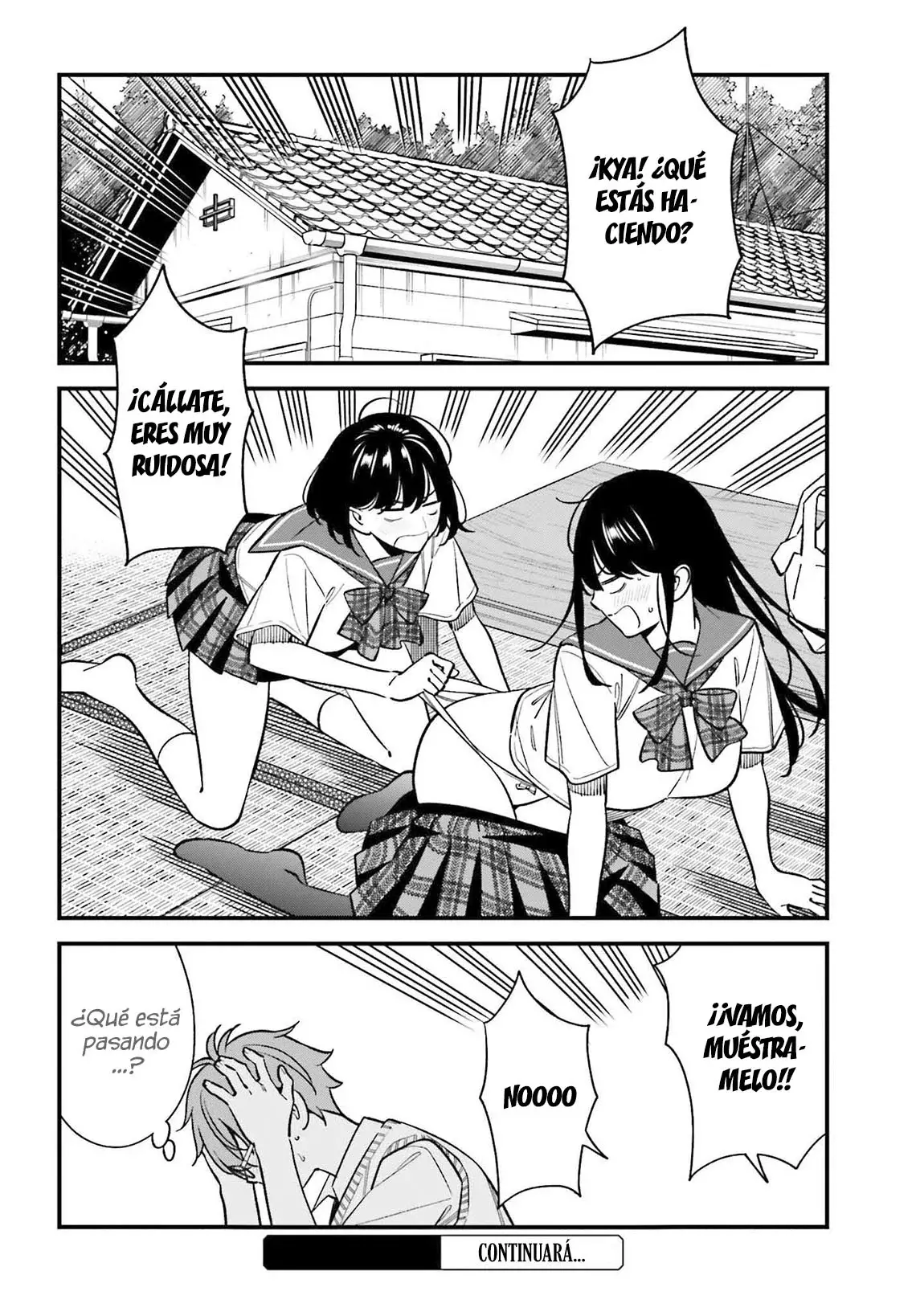 Are physical relationships posible between childhood friends of high school students? Capitulo 21 página 26