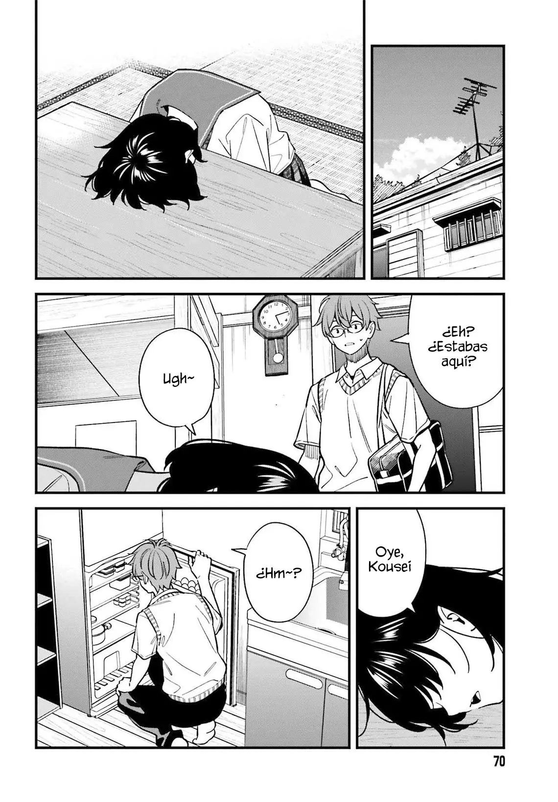 Are physical relationships posible between childhood friends of high school students? Capitulo 21 página 4