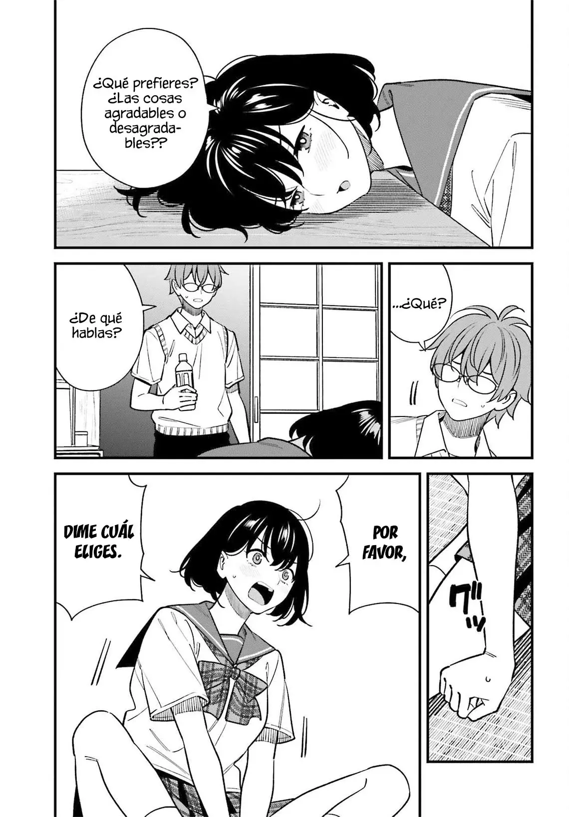 Are physical relationships posible between childhood friends of high school students? Capitulo 21 página 5