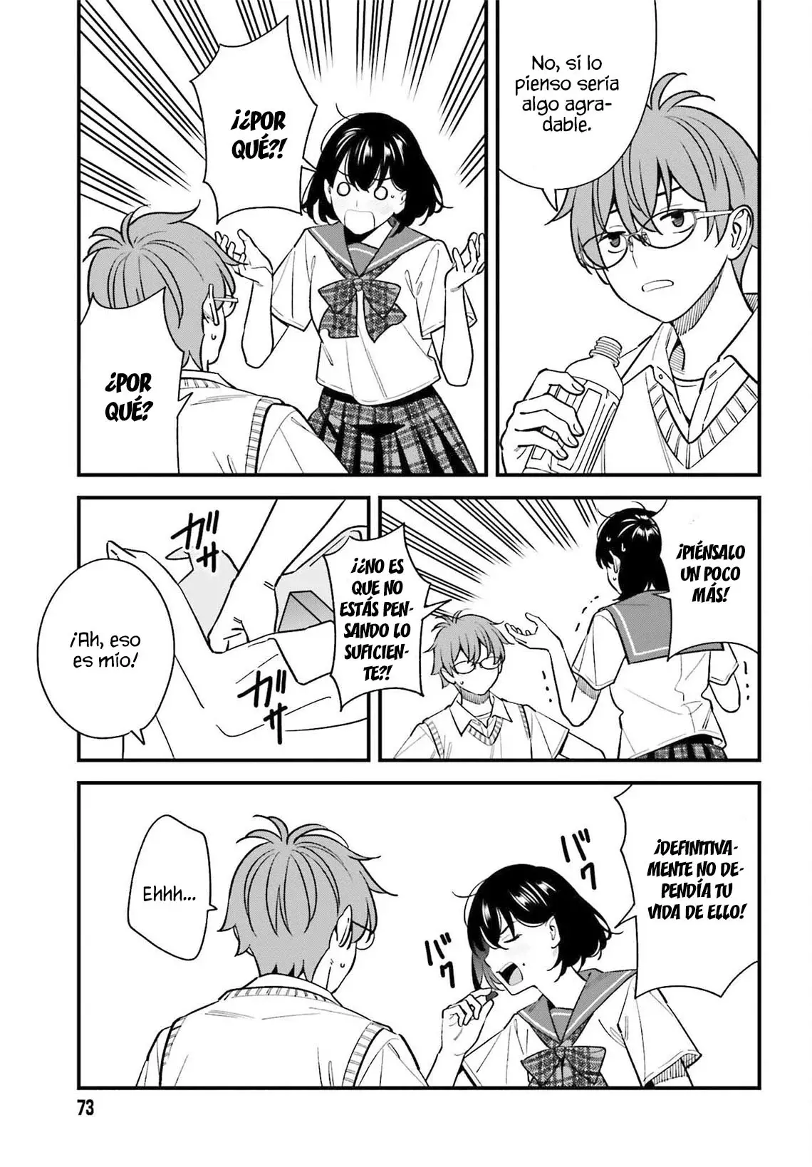 Are physical relationships posible between childhood friends of high school students? Capitulo 21 página 7