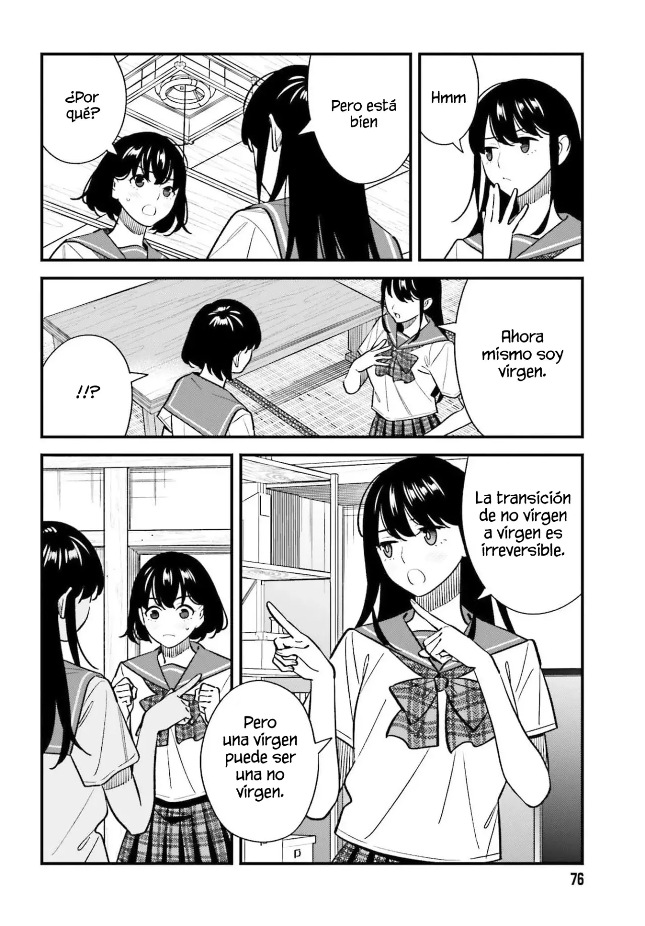 Are physical relationships posible between childhood friends of high school students? Capitulo 22 página 10
