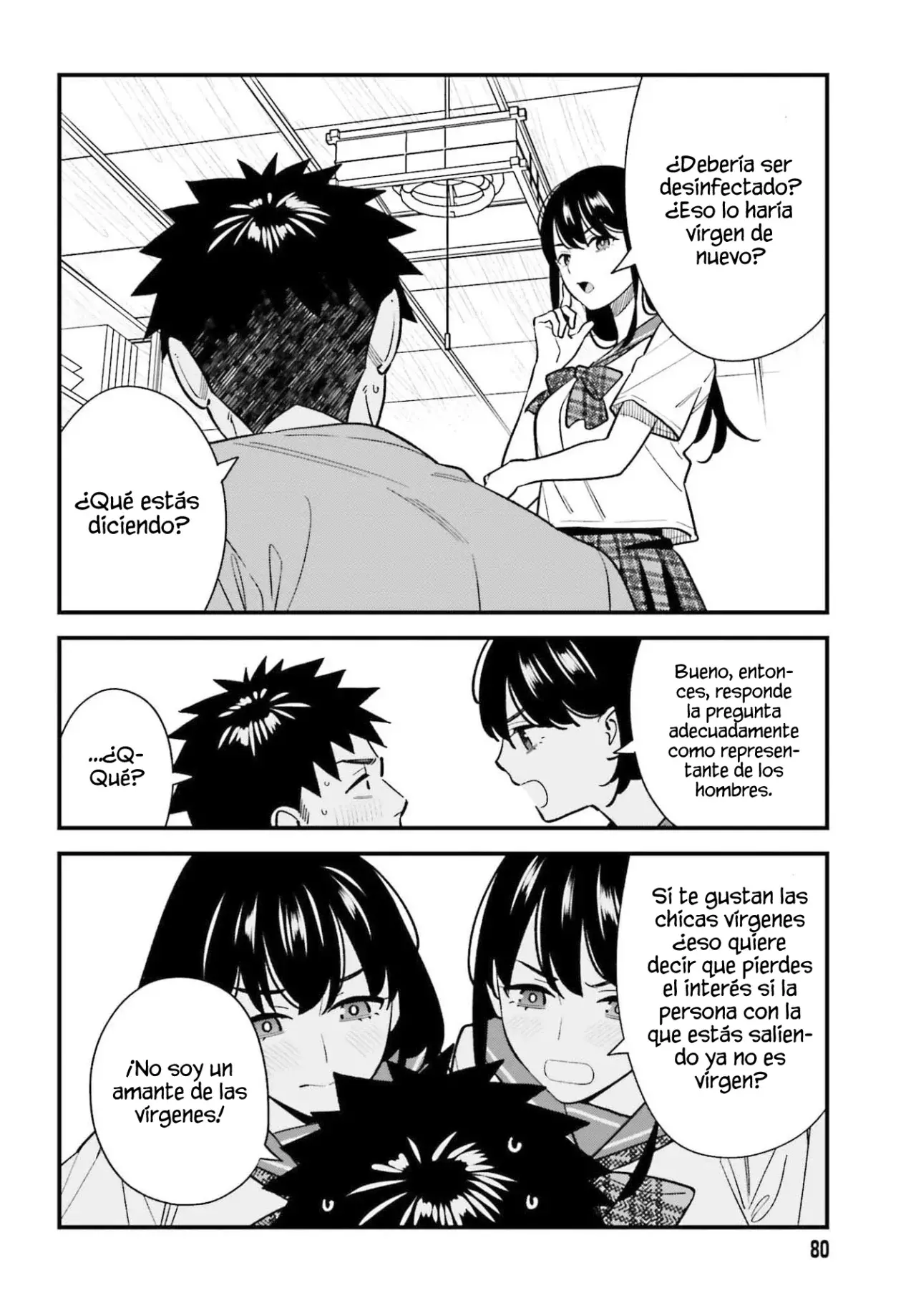 Are physical relationships posible between childhood friends of high school students? Capitulo 22 página 14
