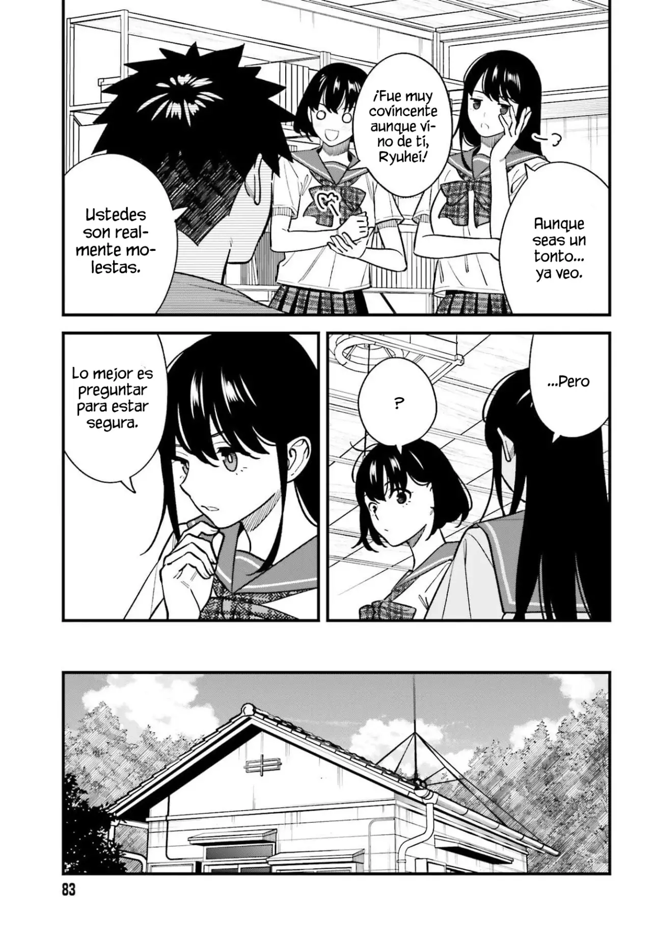 Are physical relationships posible between childhood friends of high school students? Capitulo 22 página 17