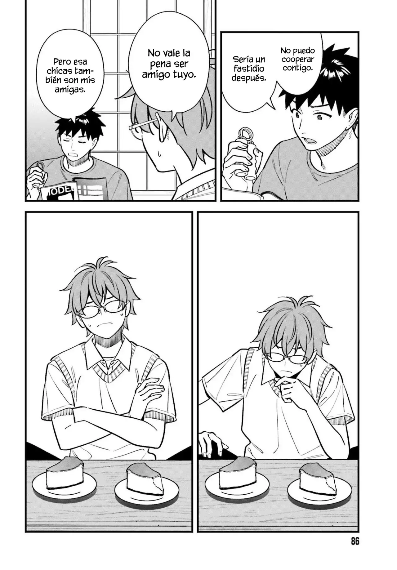 Are physical relationships posible between childhood friends of high school students? Capitulo 22 página 20