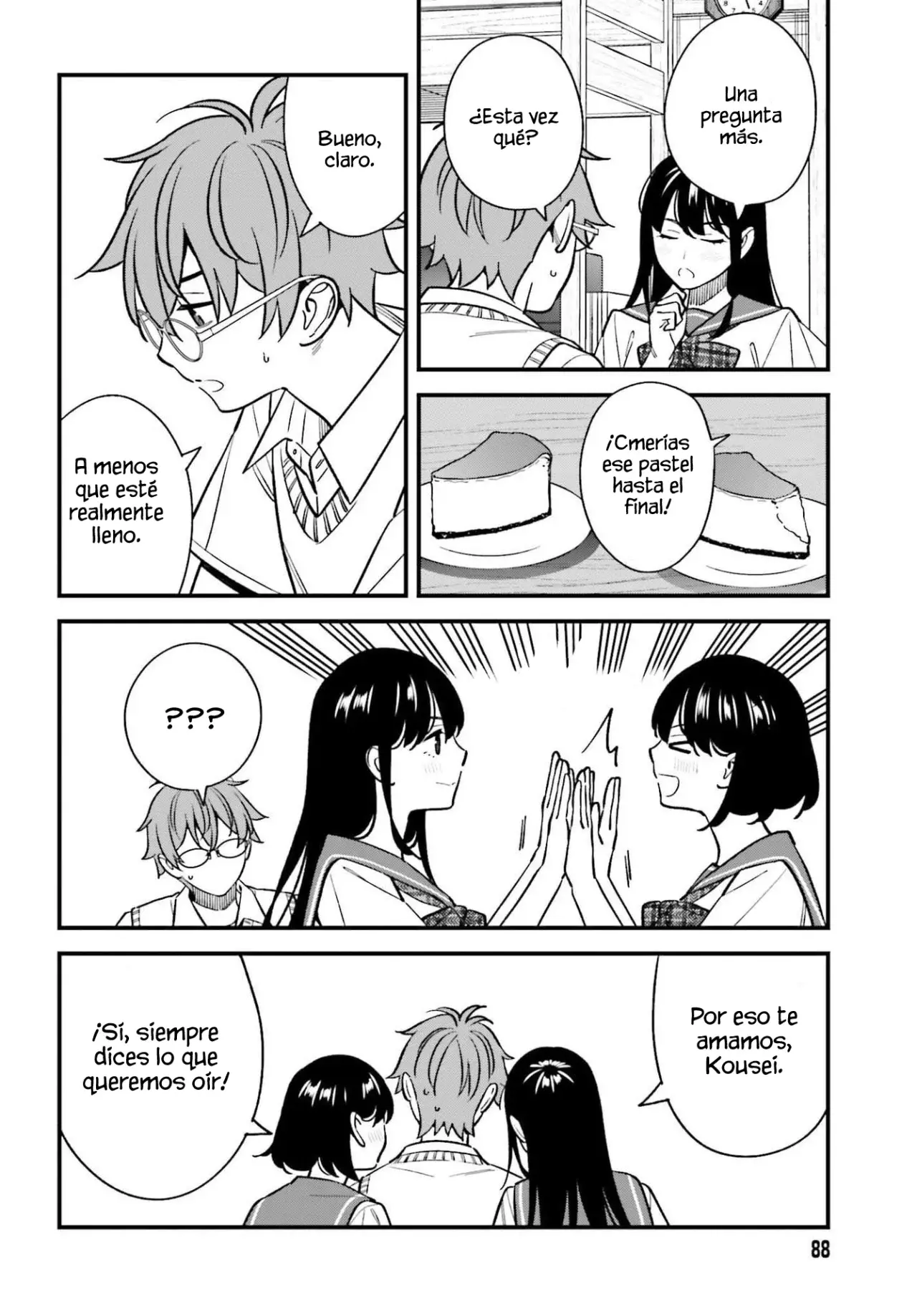 Are physical relationships posible between childhood friends of high school students? Capitulo 22 página 22
