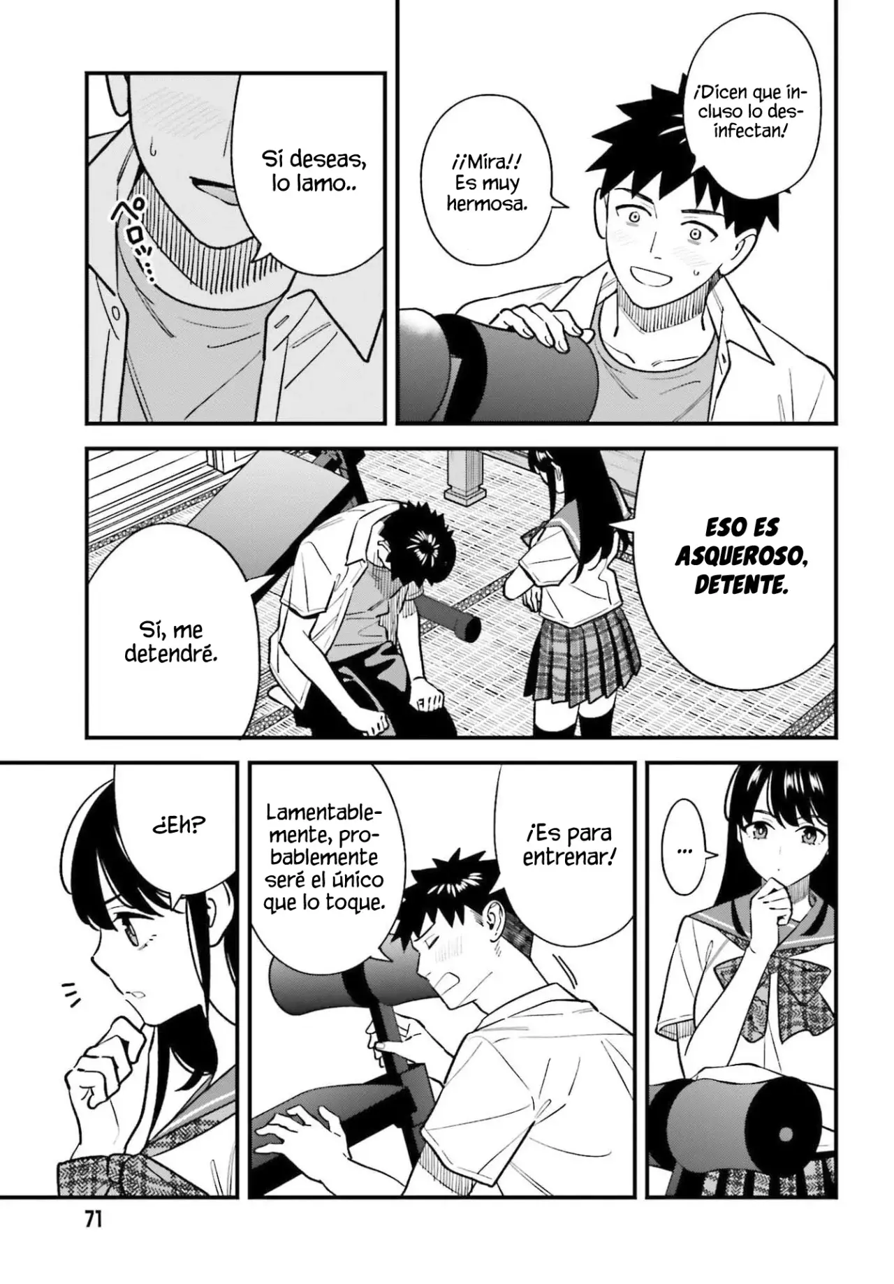 Are physical relationships posible between childhood friends of high school students? Capitulo 22 página 5