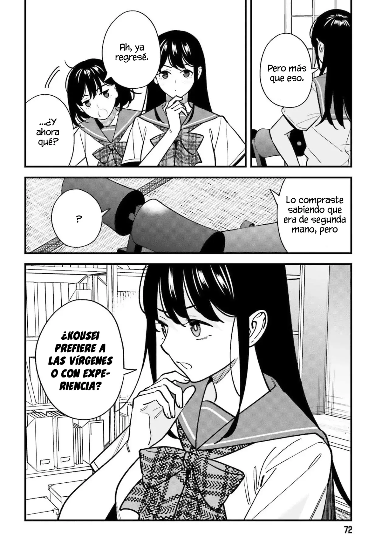 Are physical relationships posible between childhood friends of high school students? Capitulo 22 página 6