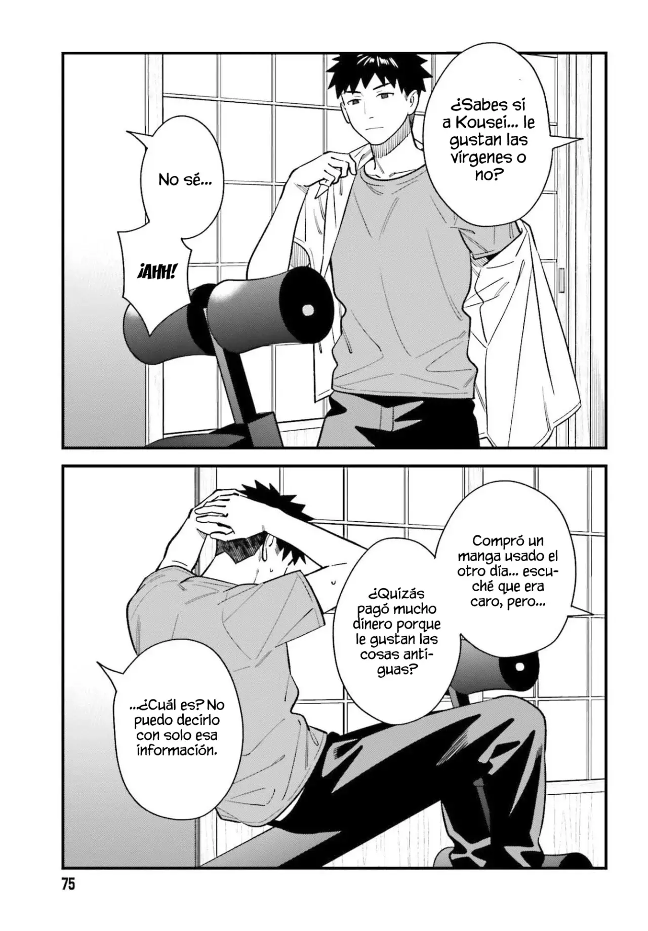 Are physical relationships posible between childhood friends of high school students? Capitulo 22 página 9