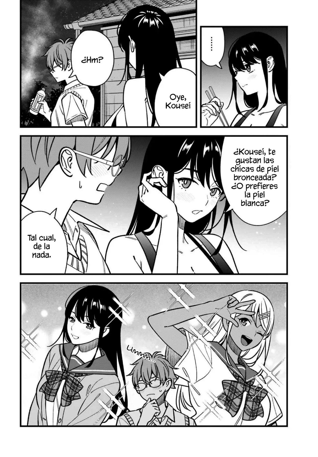 Are physical relationships posible between childhood friends of high school students? Capitulo 23 página 14