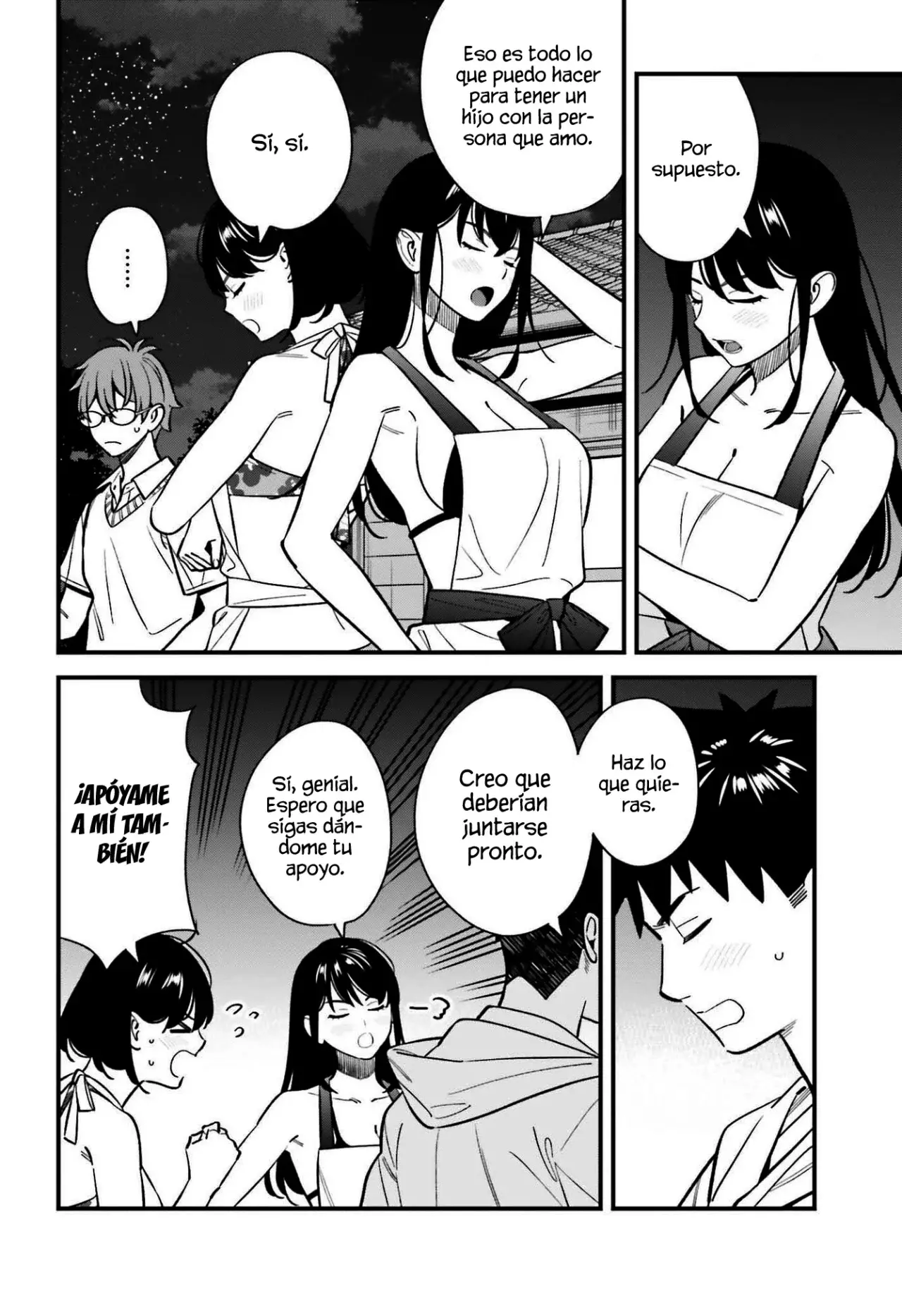 Are physical relationships posible between childhood friends of high school students? Capitulo 23 página 16