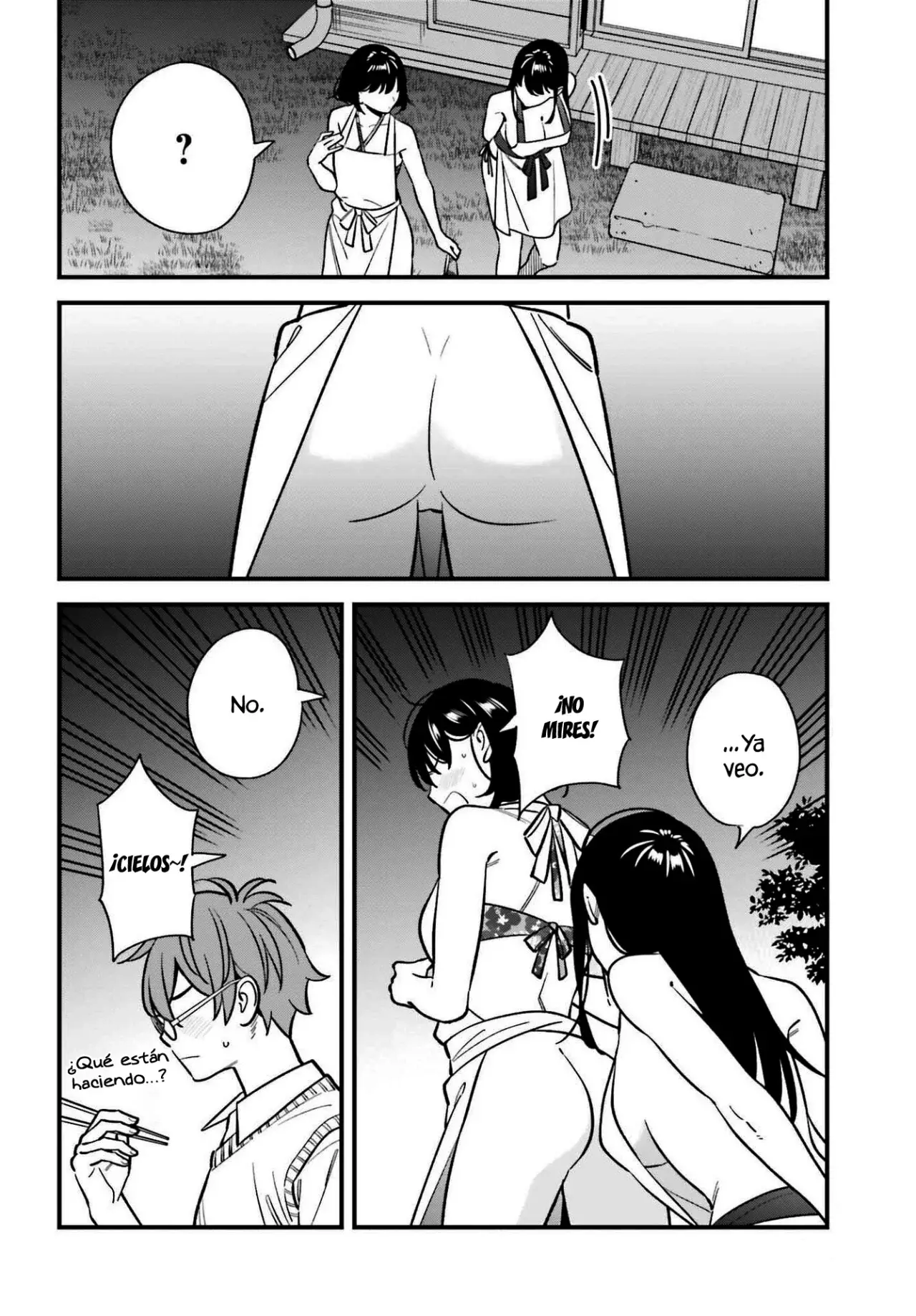 Are physical relationships posible between childhood friends of high school students? Capitulo 23 página 22