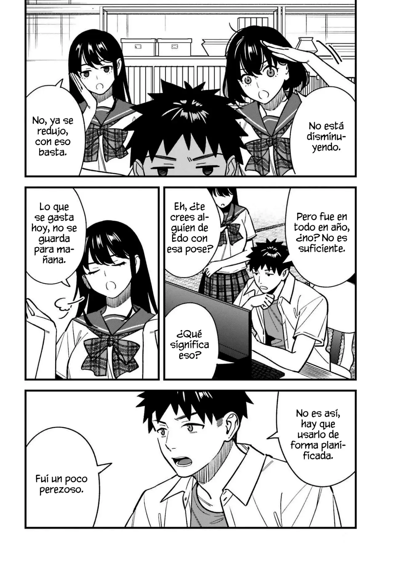 Are physical relationships posible between childhood friends of high school students? Capitulo 23 página 4