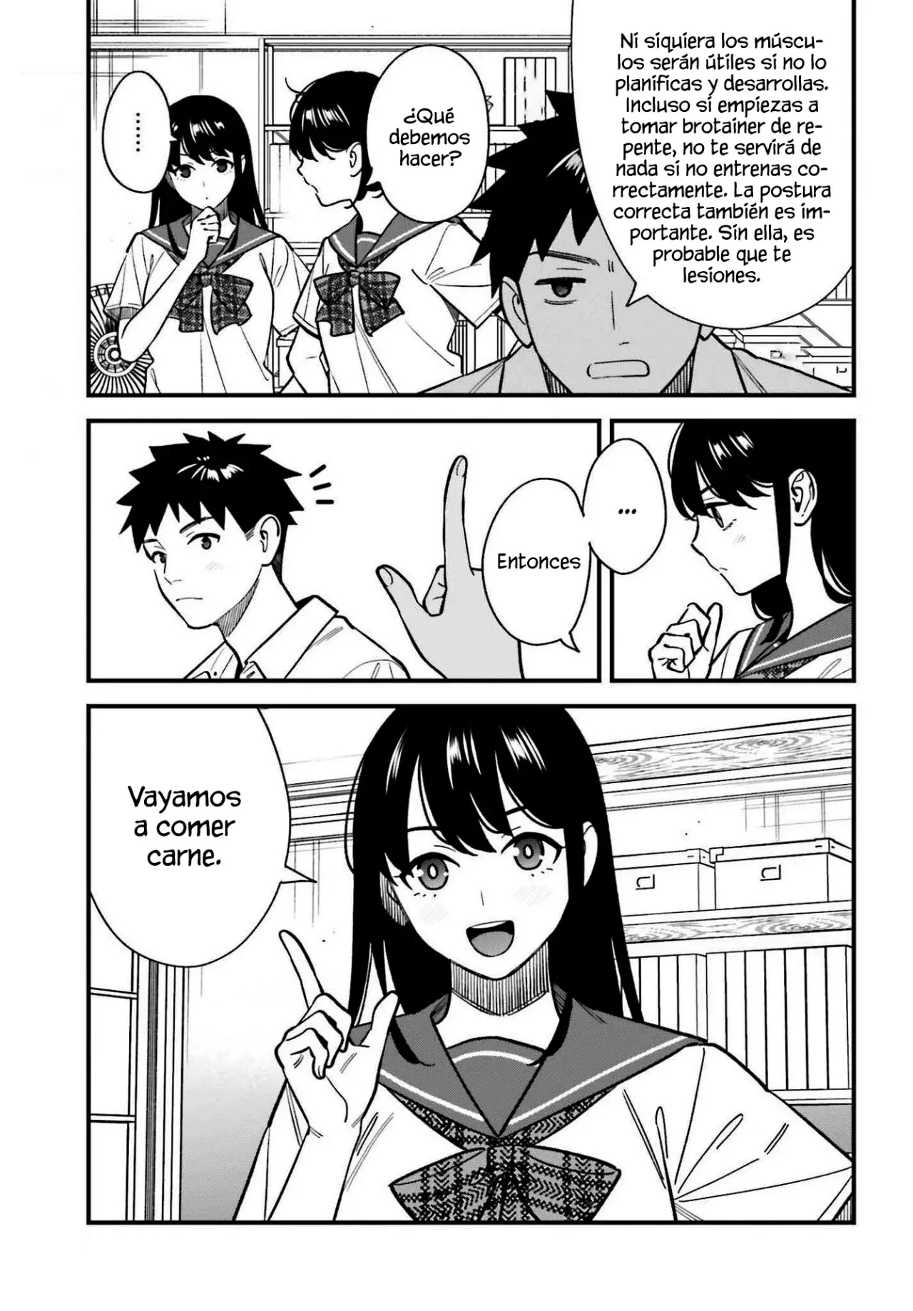 Are physical relationships posible between childhood friends of high school students? Capitulo 23 página 5