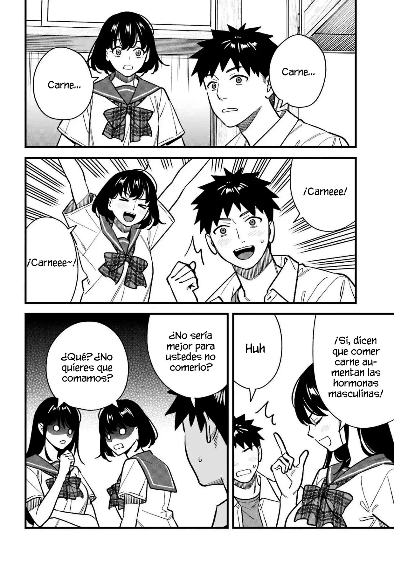 Are physical relationships posible between childhood friends of high school students? Capitulo 23 página 6