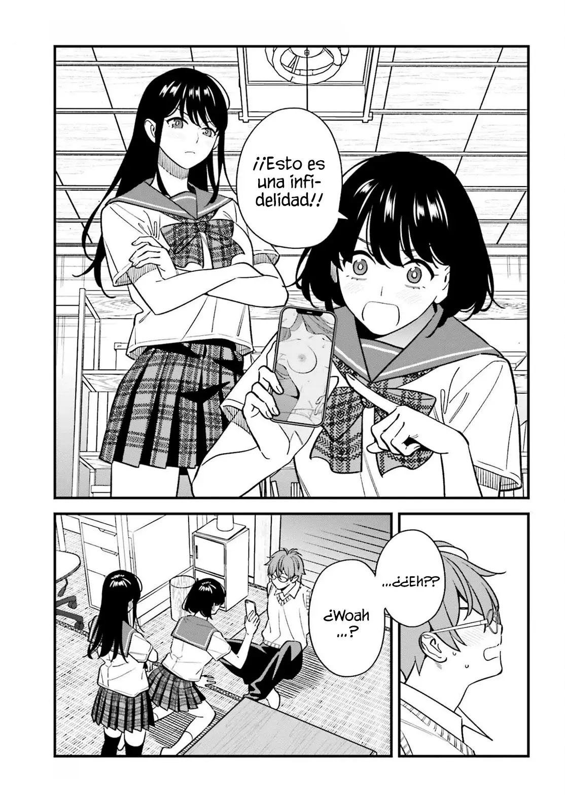 Are physical relationships posible between childhood friends of high school students? Capitulo 24 página 11