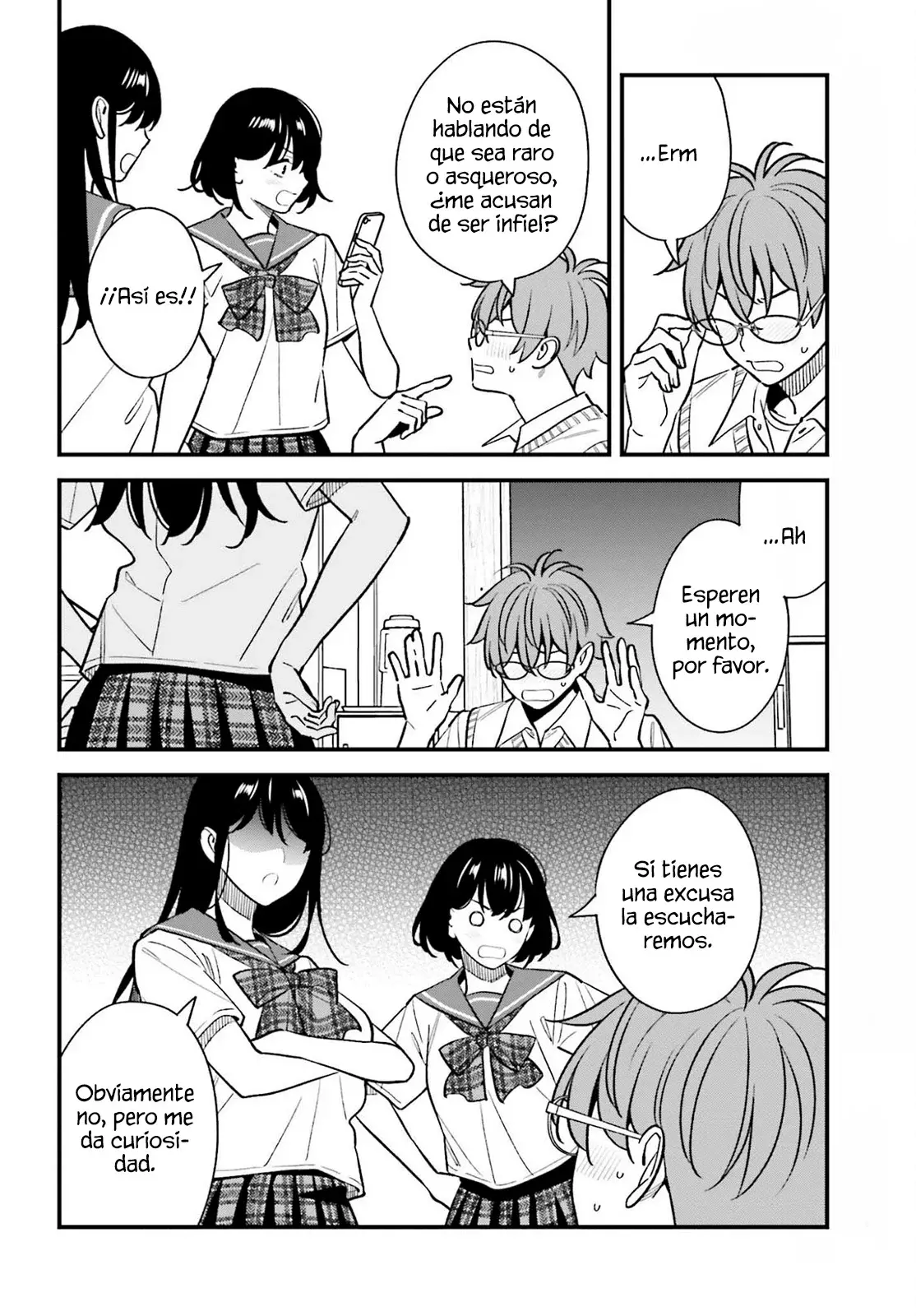 Are physical relationships posible between childhood friends of high school students? Capitulo 24 página 12