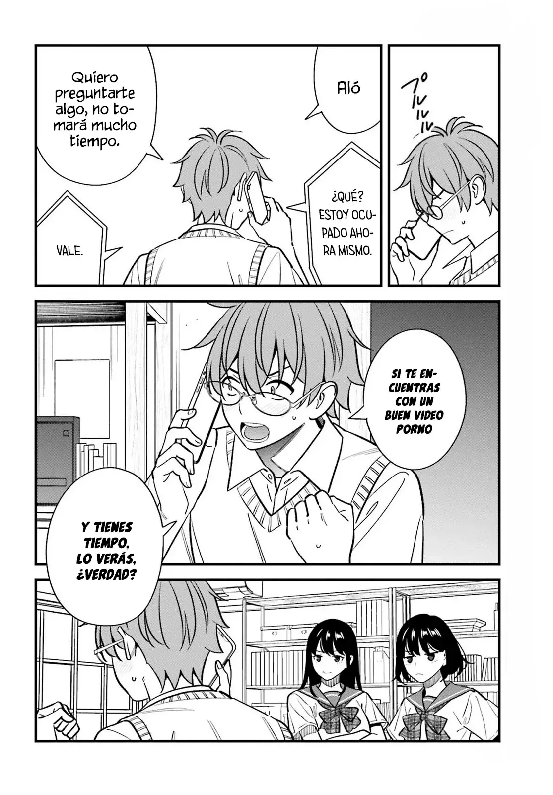 Are physical relationships posible between childhood friends of high school students? Capitulo 24 página 14