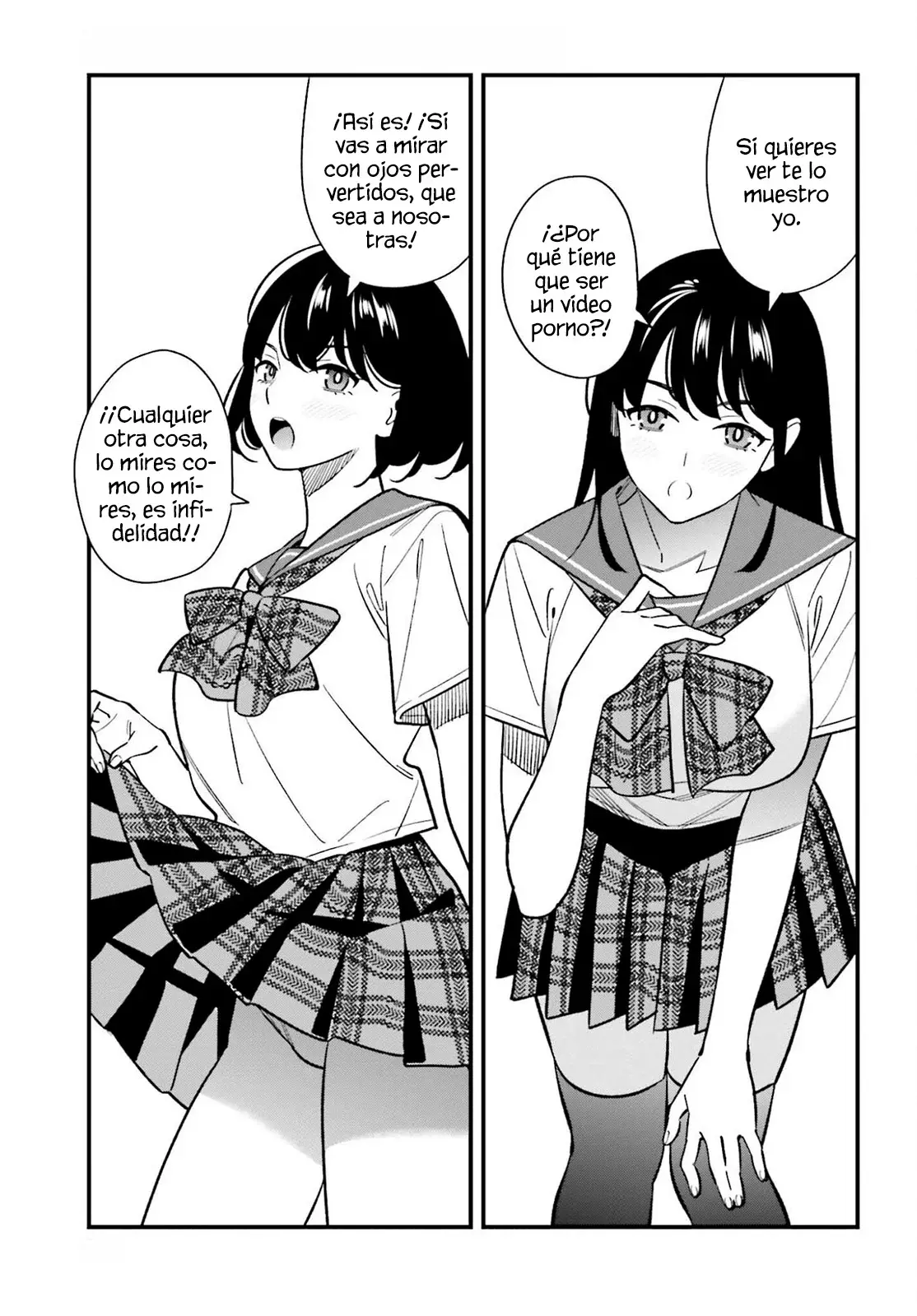 Are physical relationships posible between childhood friends of high school students? Capitulo 24 página 17