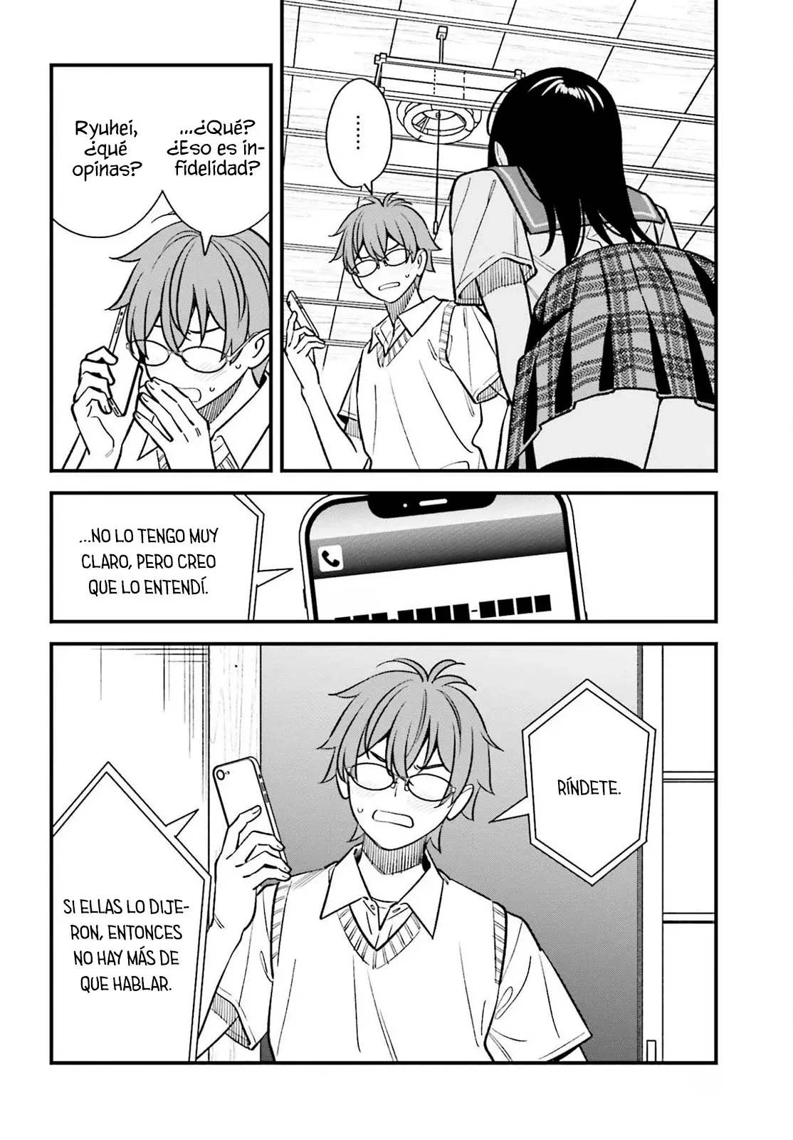 Are physical relationships posible between childhood friends of high school students? Capitulo 24 página 18