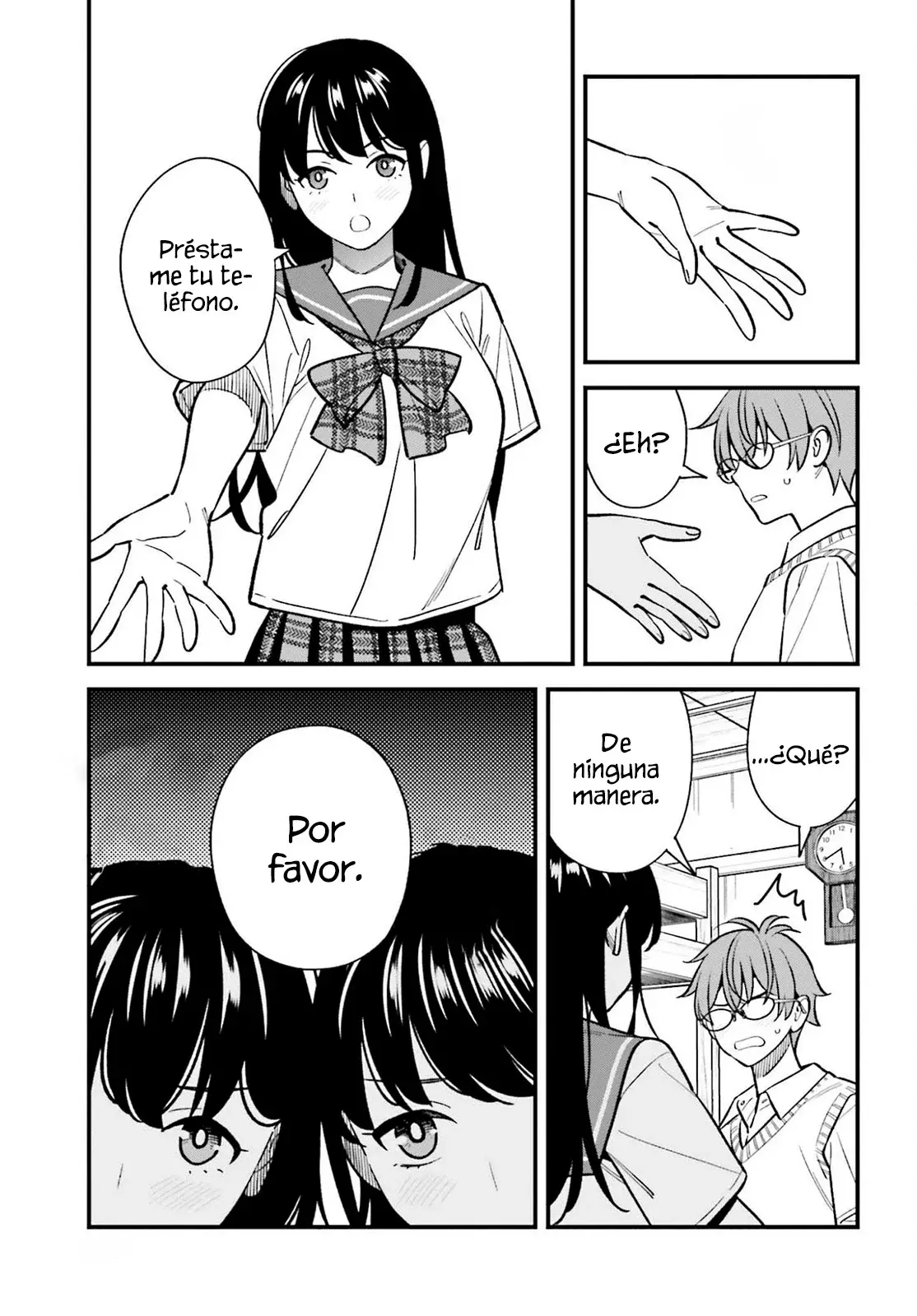Are physical relationships posible between childhood friends of high school students? Capitulo 24 página 5