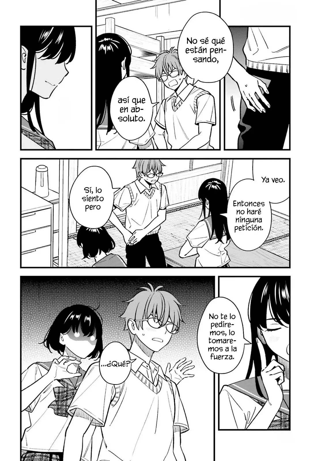 Are physical relationships posible between childhood friends of high school students? Capitulo 24 página 6