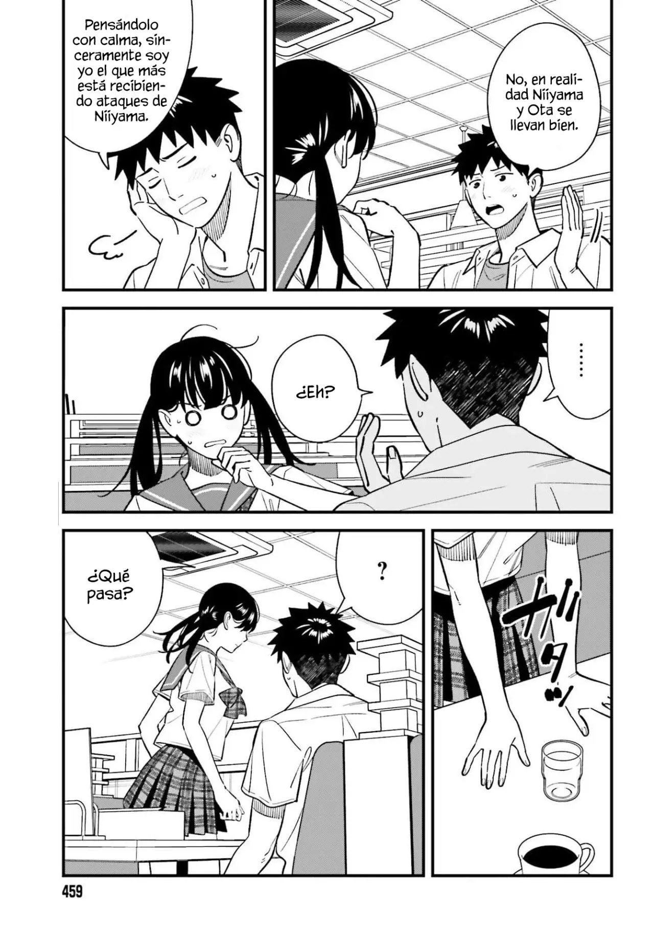 Are physical relationships posible between childhood friends of high school students? Capitulo 25 página 11