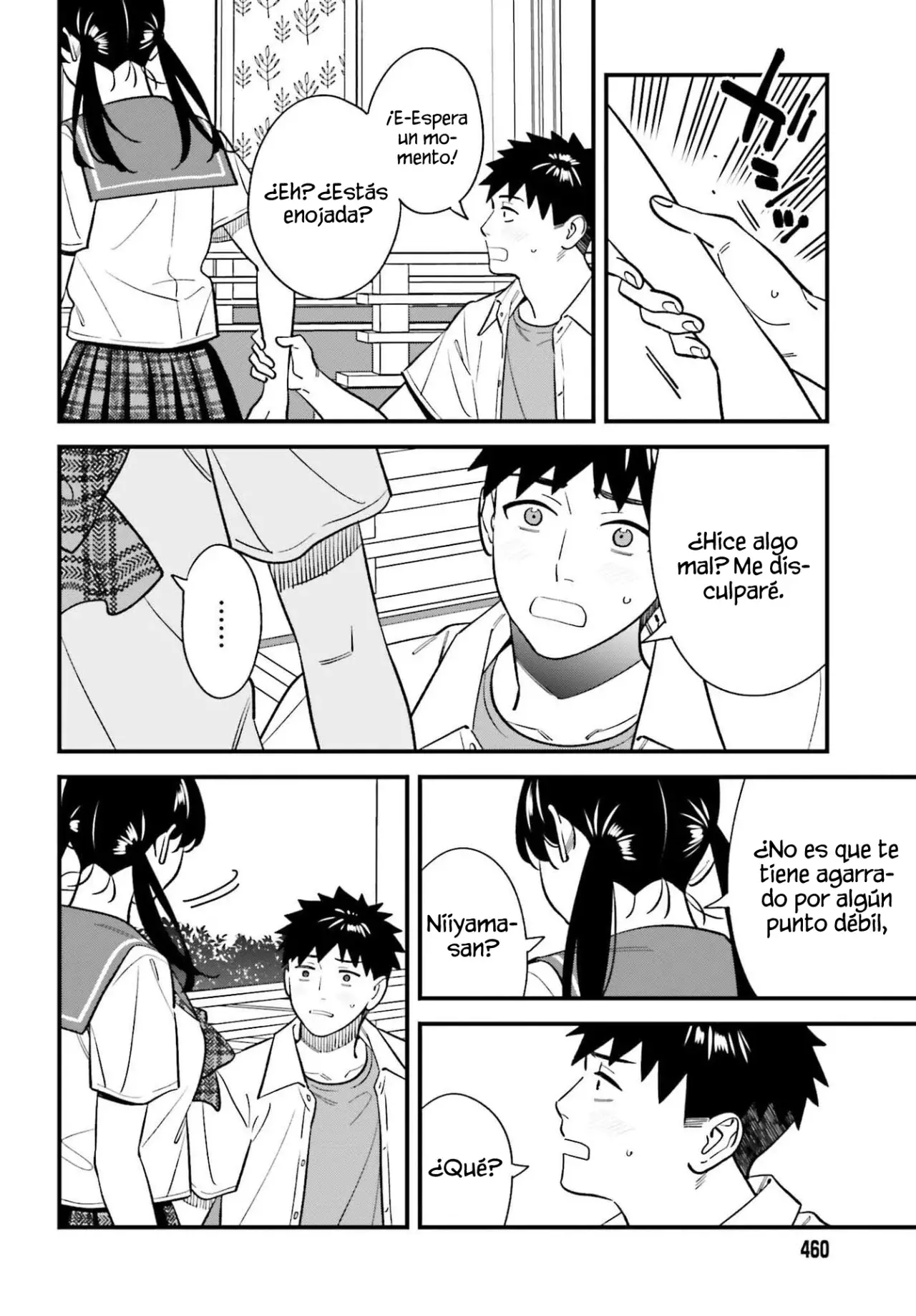 Are physical relationships posible between childhood friends of high school students? Capitulo 25 página 12
