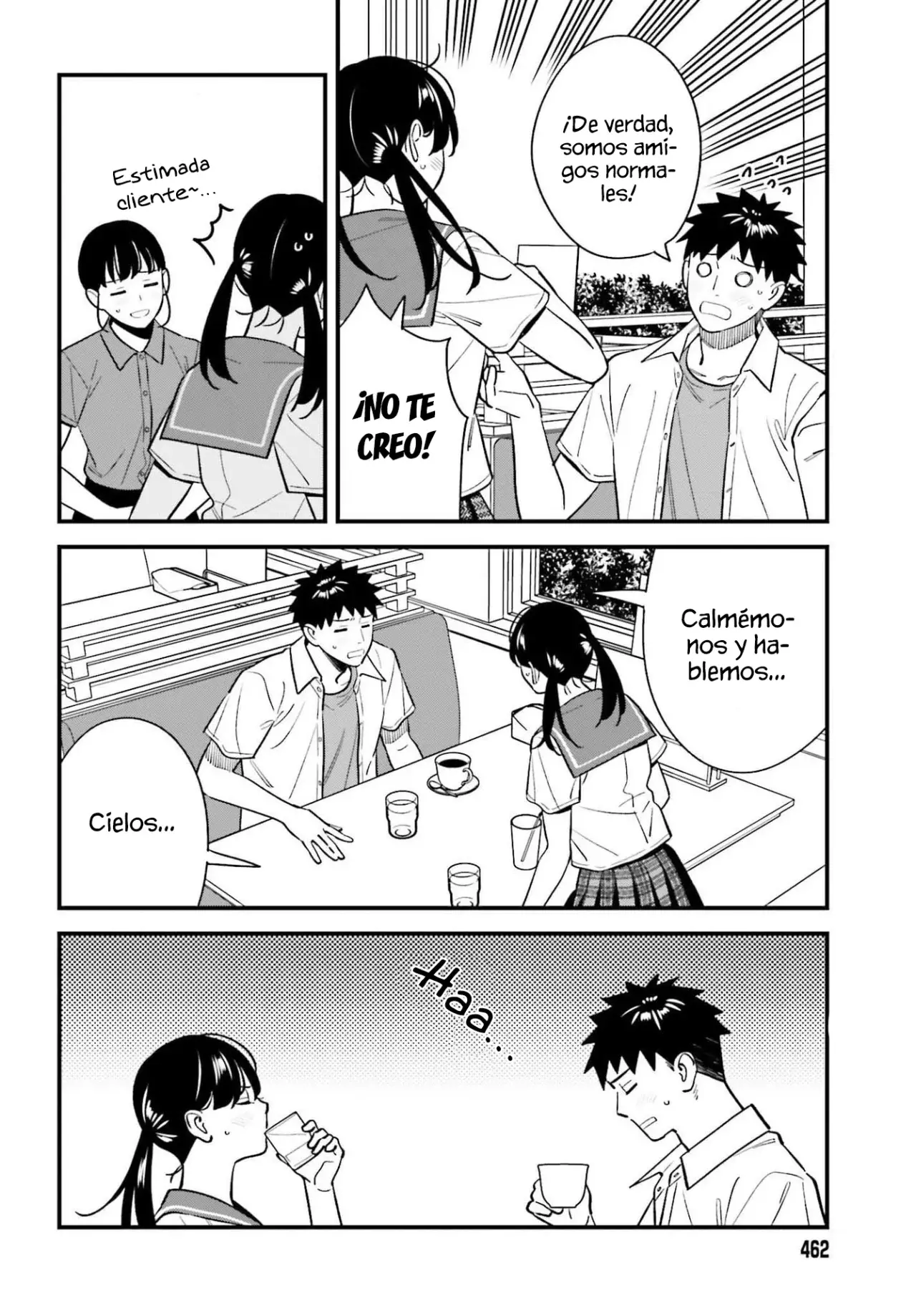 Are physical relationships posible between childhood friends of high school students? Capitulo 25 página 14
