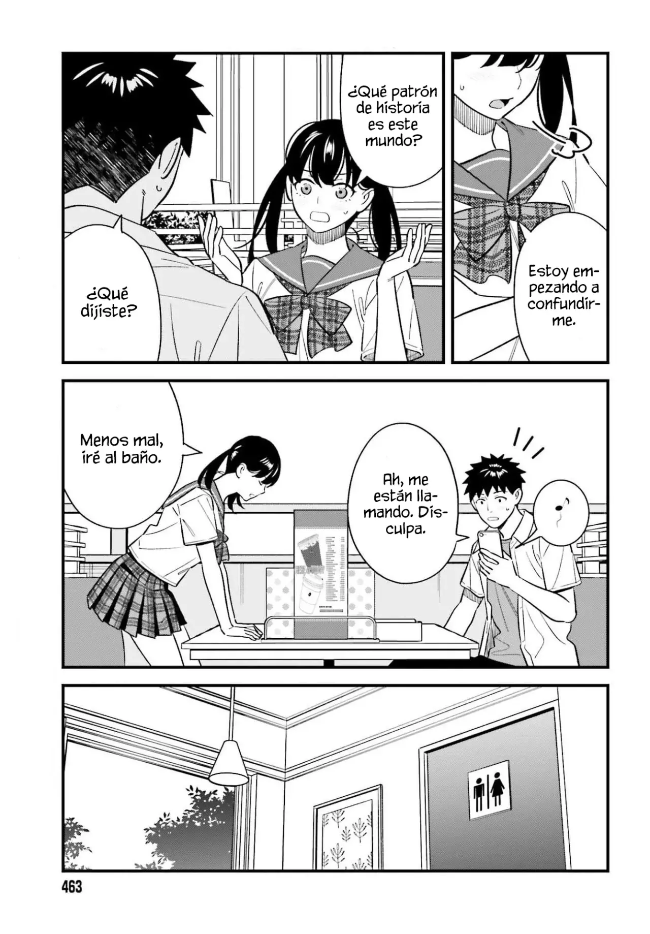 Are physical relationships posible between childhood friends of high school students? Capitulo 25 página 15
