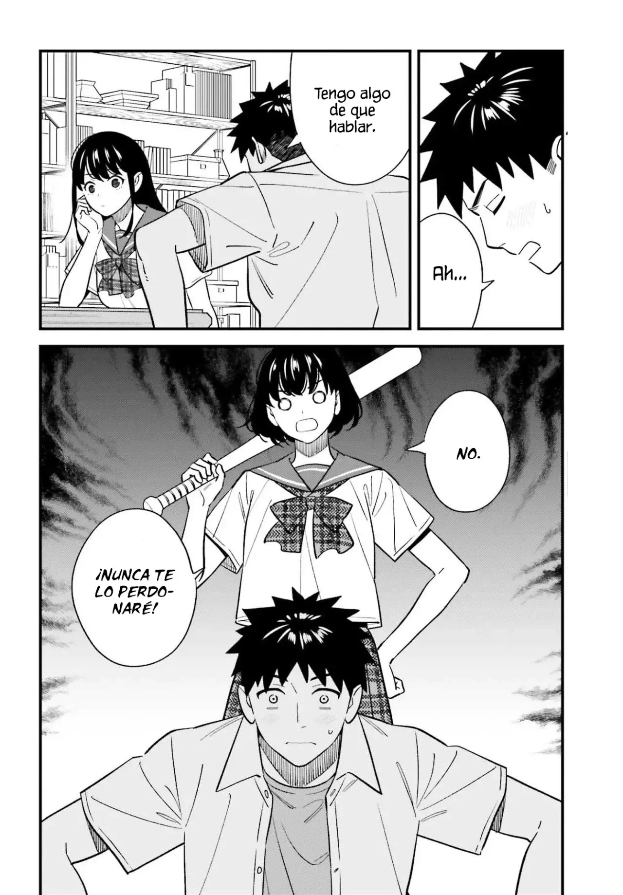 Are physical relationships posible between childhood friends of high school students? Capitulo 25 página 20