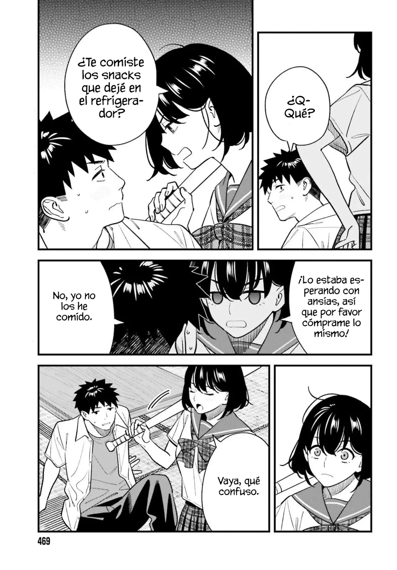 Are physical relationships posible between childhood friends of high school students? Capitulo 25 página 21