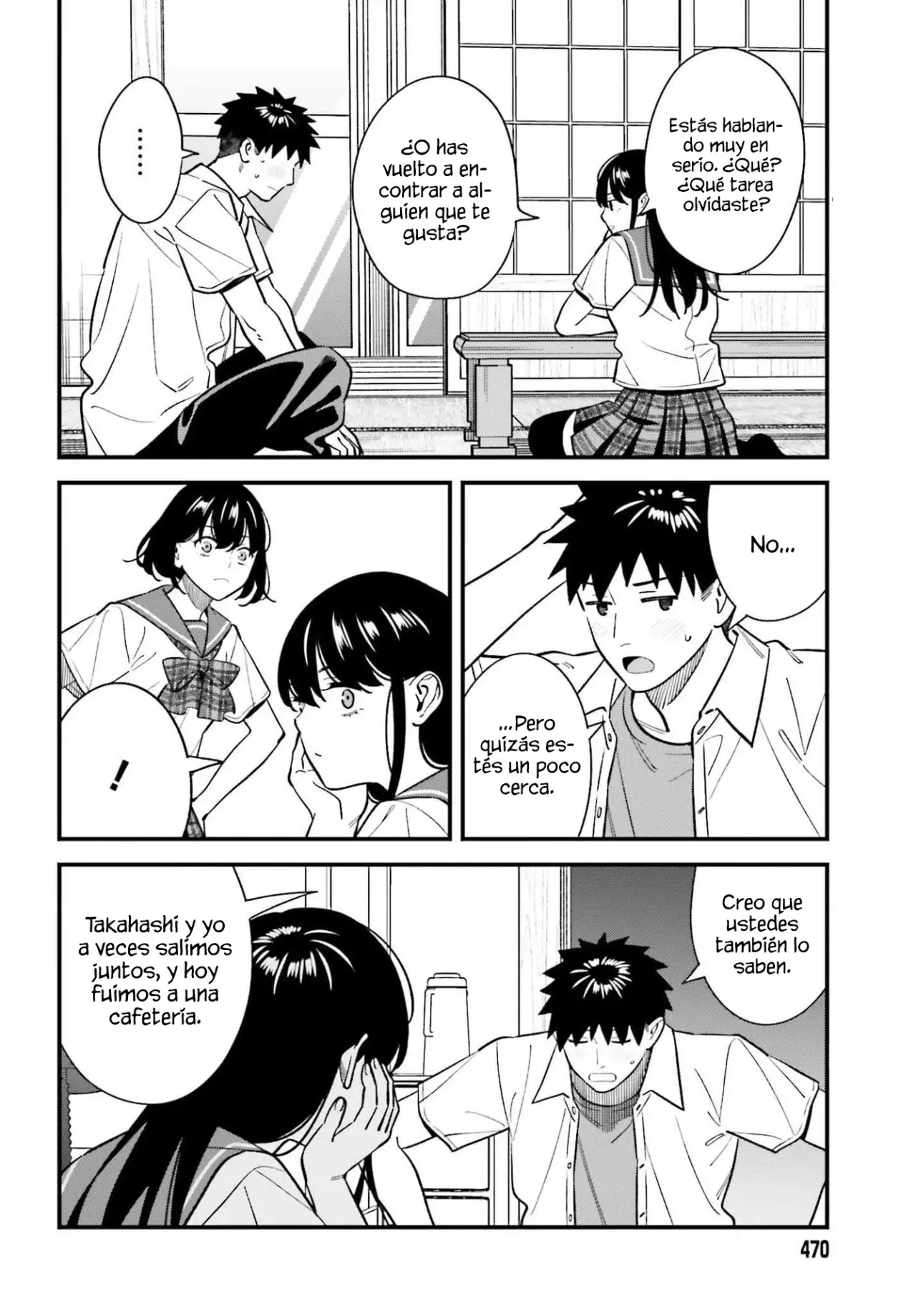 Are physical relationships posible between childhood friends of high school students? Capitulo 25 página 22