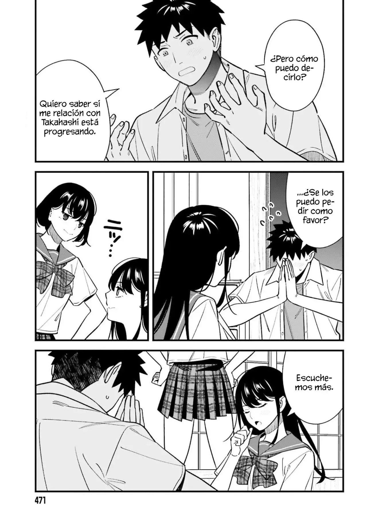 Are physical relationships posible between childhood friends of high school students? Capitulo 25 página 23