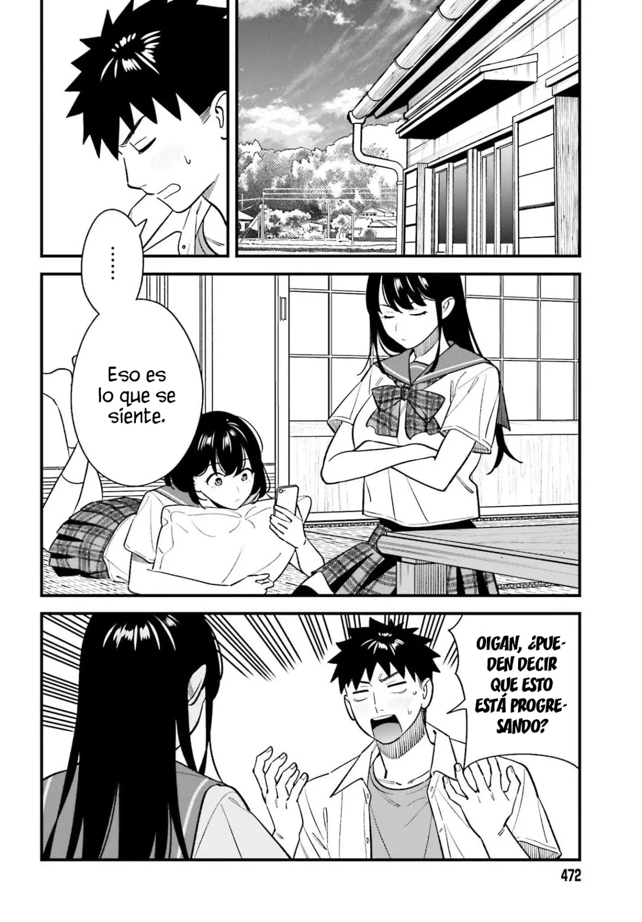 Are physical relationships posible between childhood friends of high school students? Capitulo 25 página 24