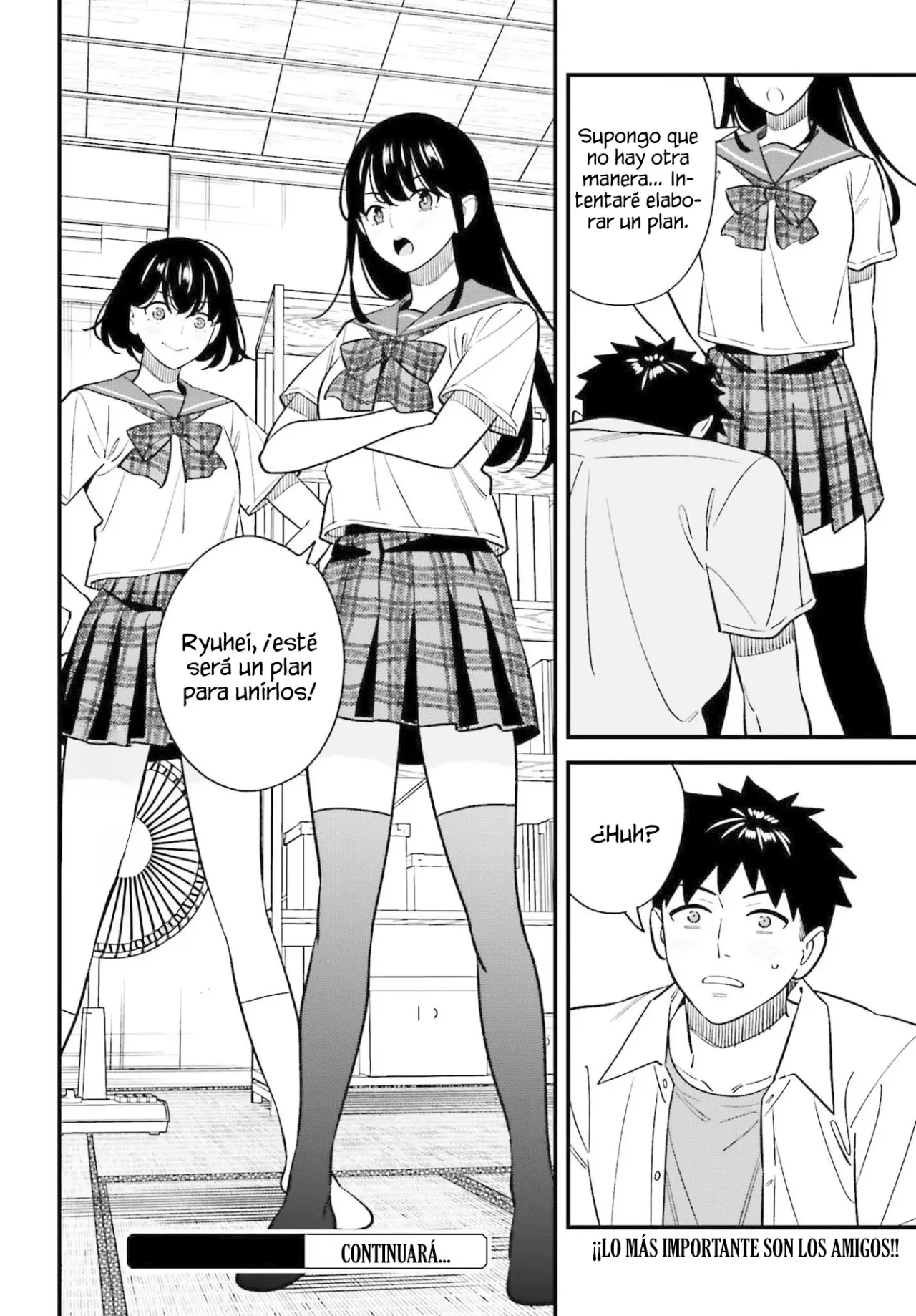 Are physical relationships posible between childhood friends of high school students? Capitulo 25 página 26