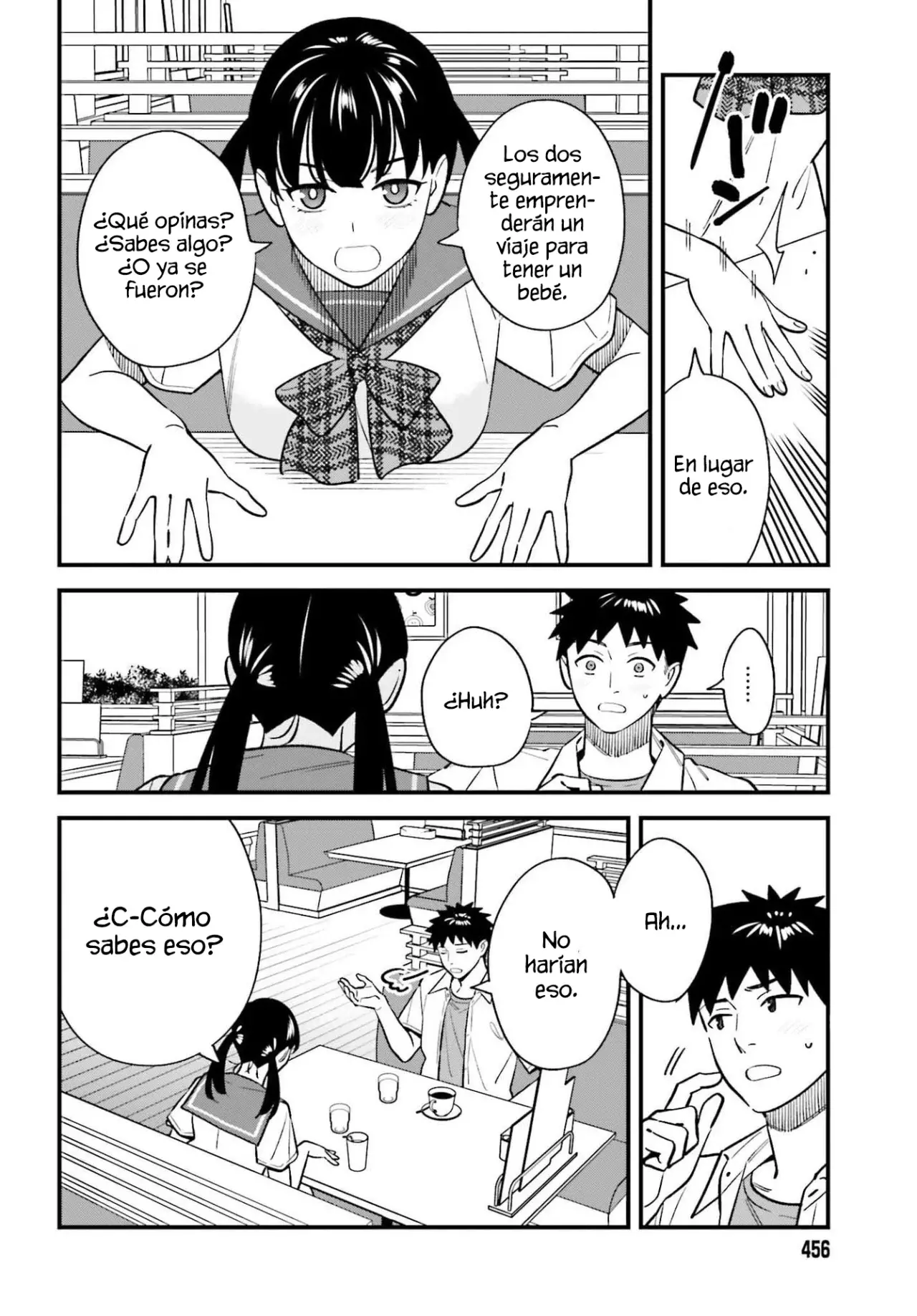 Are physical relationships posible between childhood friends of high school students? Capitulo 25 página 8