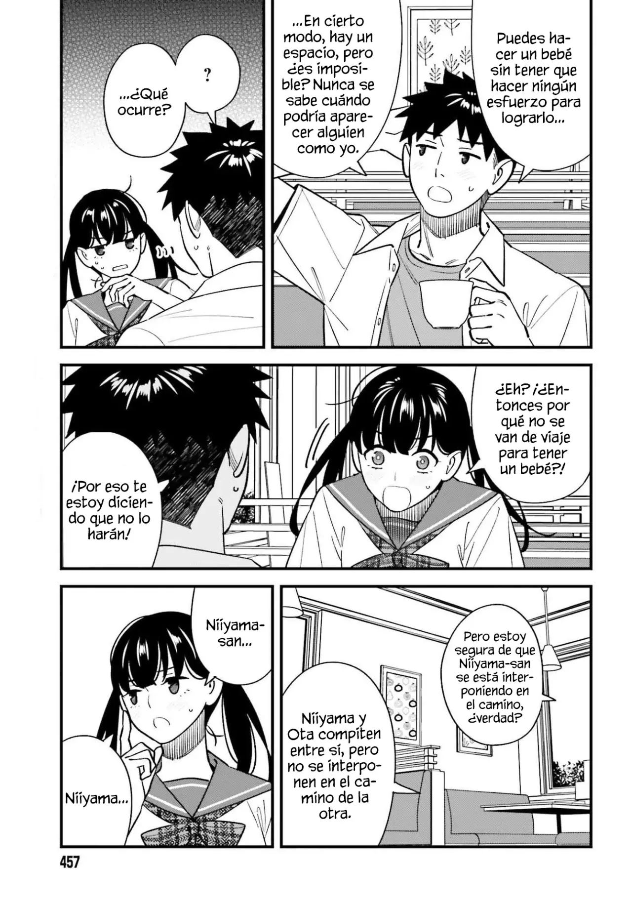 Are physical relationships posible between childhood friends of high school students? Capitulo 25 página 9