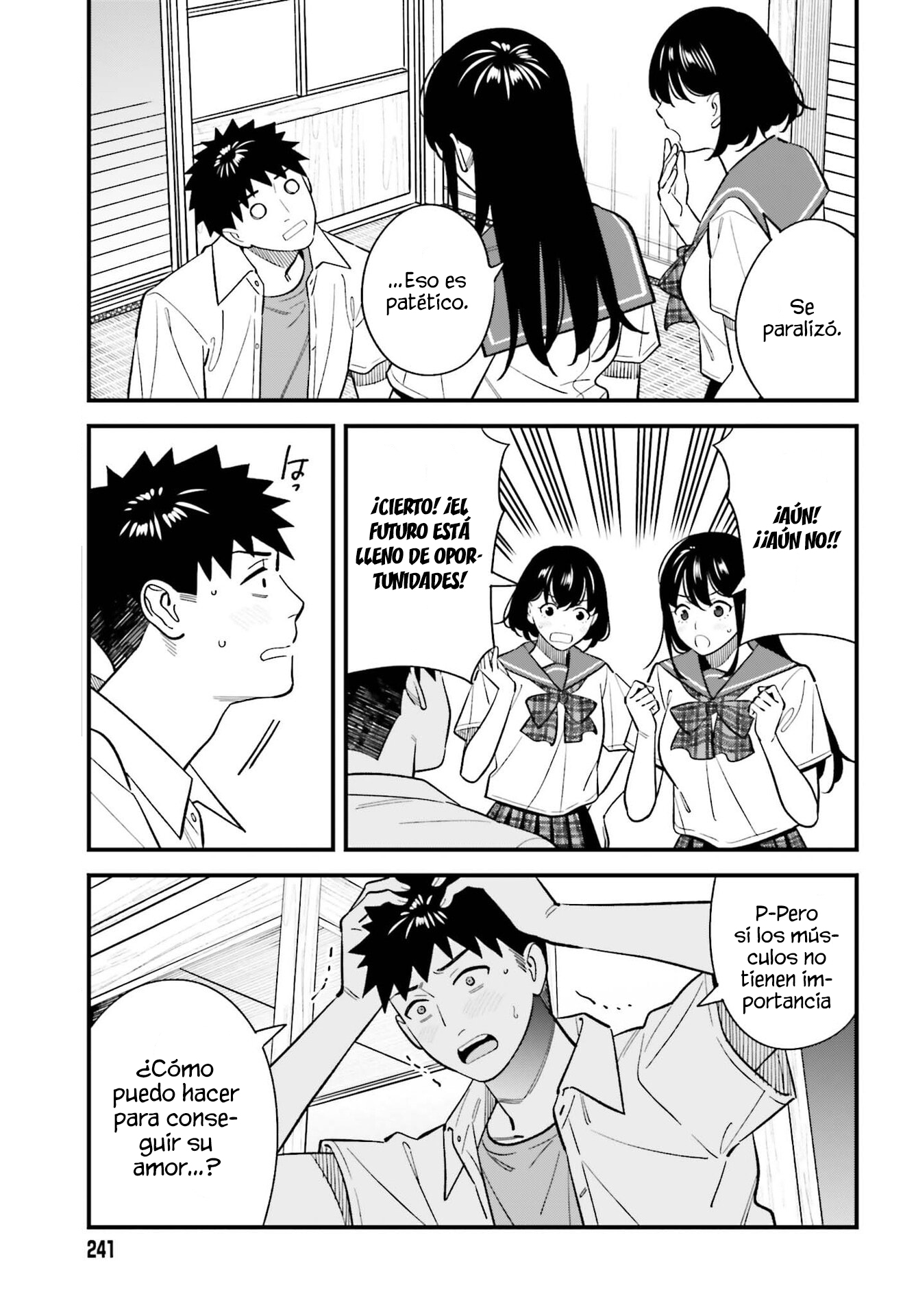Are physical relationships posible between childhood friends of high school students? Capitulo 26 página 11