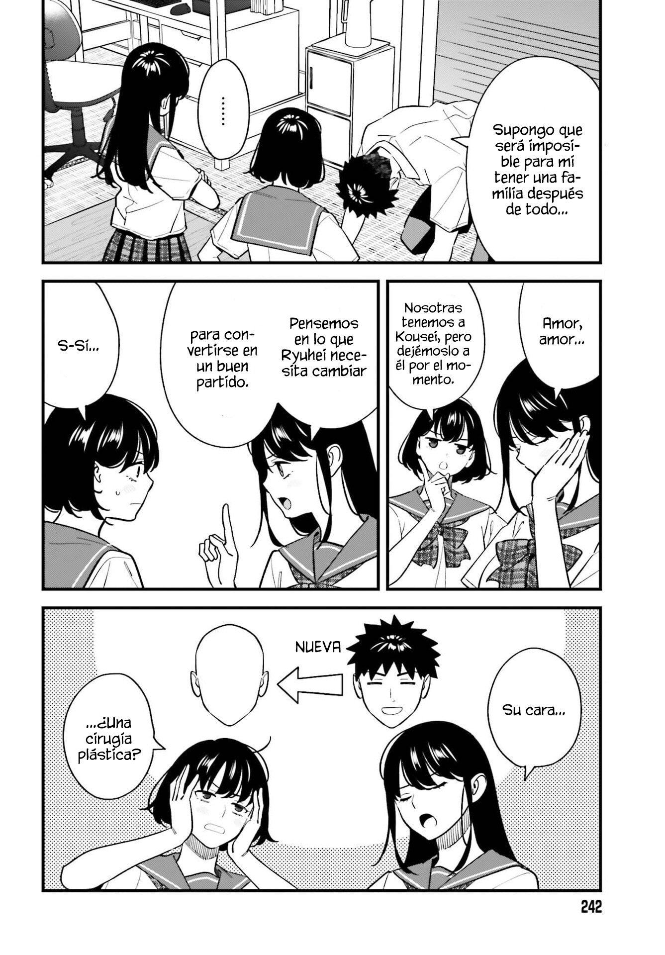 Are physical relationships posible between childhood friends of high school students? Capitulo 26 página 12