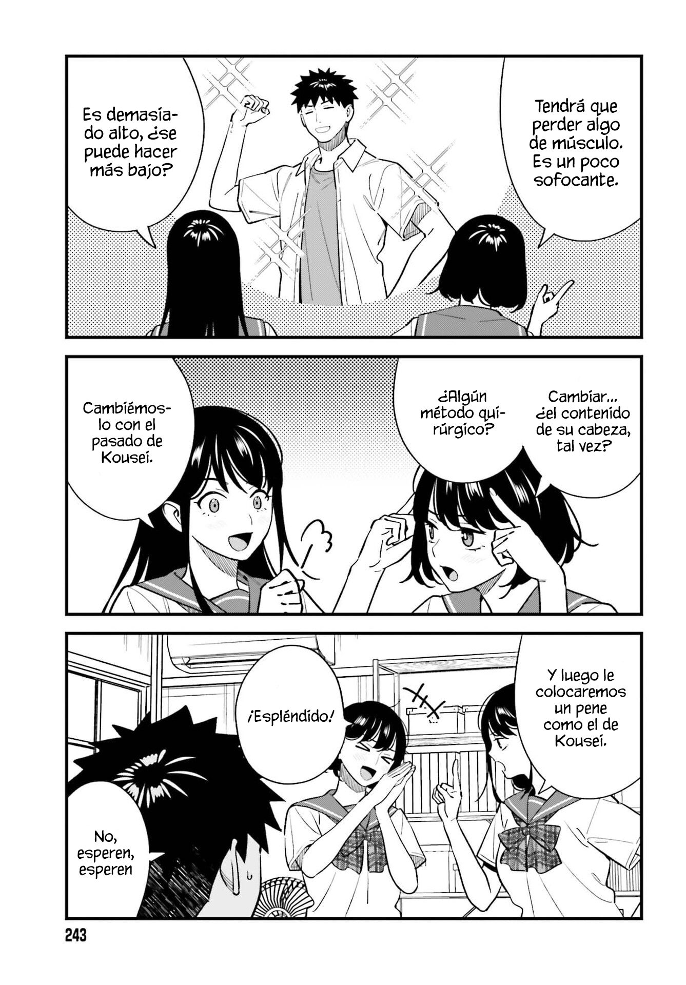 Are physical relationships posible between childhood friends of high school students? Capitulo 26 página 13