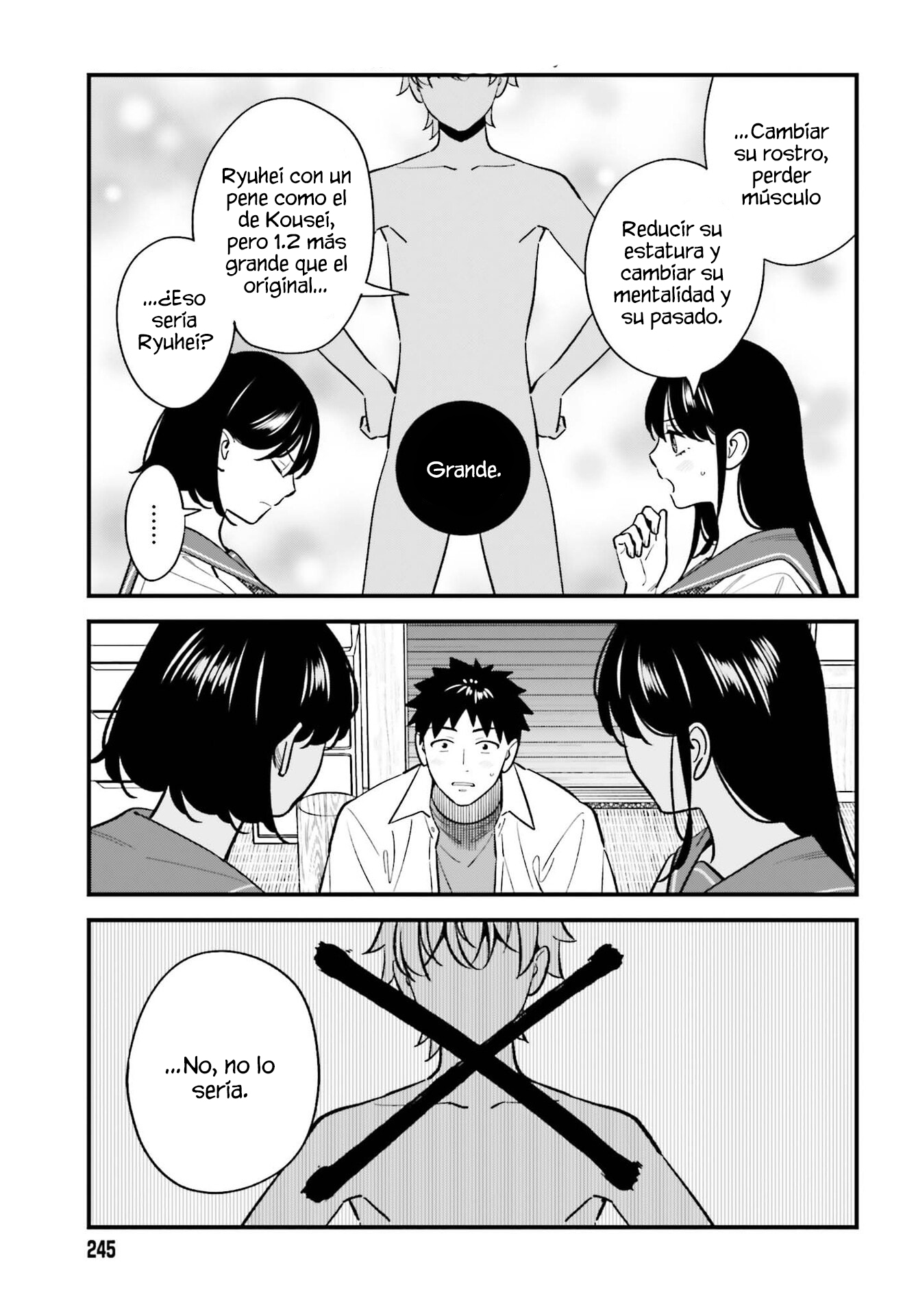 Are physical relationships posible between childhood friends of high school students? Capitulo 26 página 15