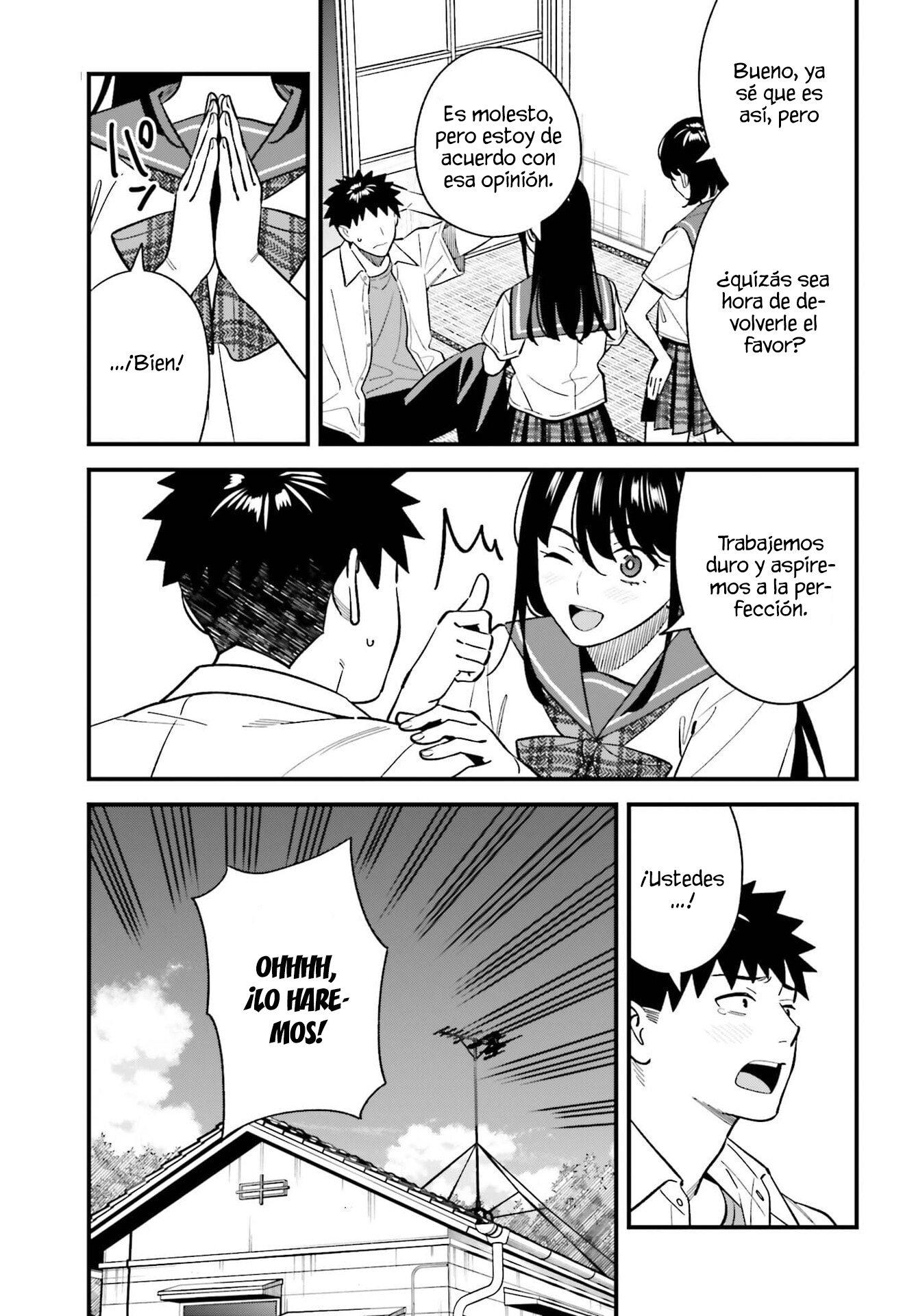 Are physical relationships posible between childhood friends of high school students? Capitulo 26 página 19