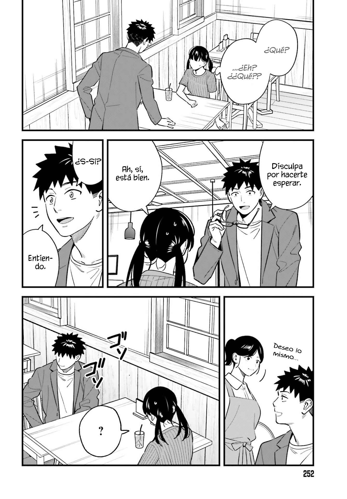 Are physical relationships posible between childhood friends of high school students? Capitulo 26 página 22