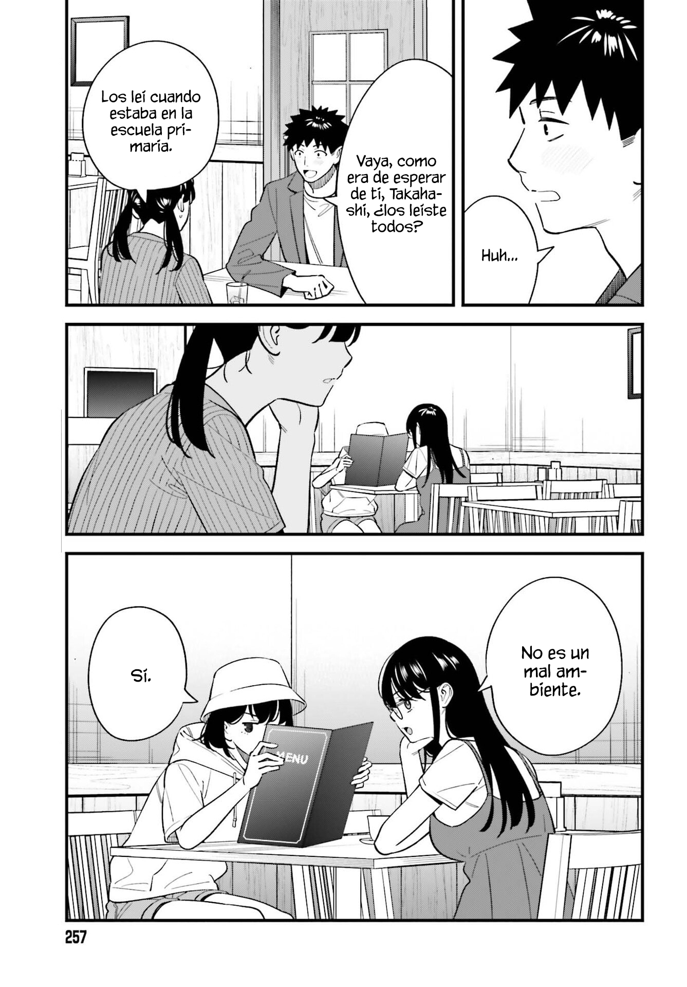 Are physical relationships posible between childhood friends of high school students? Capitulo 26 página 27