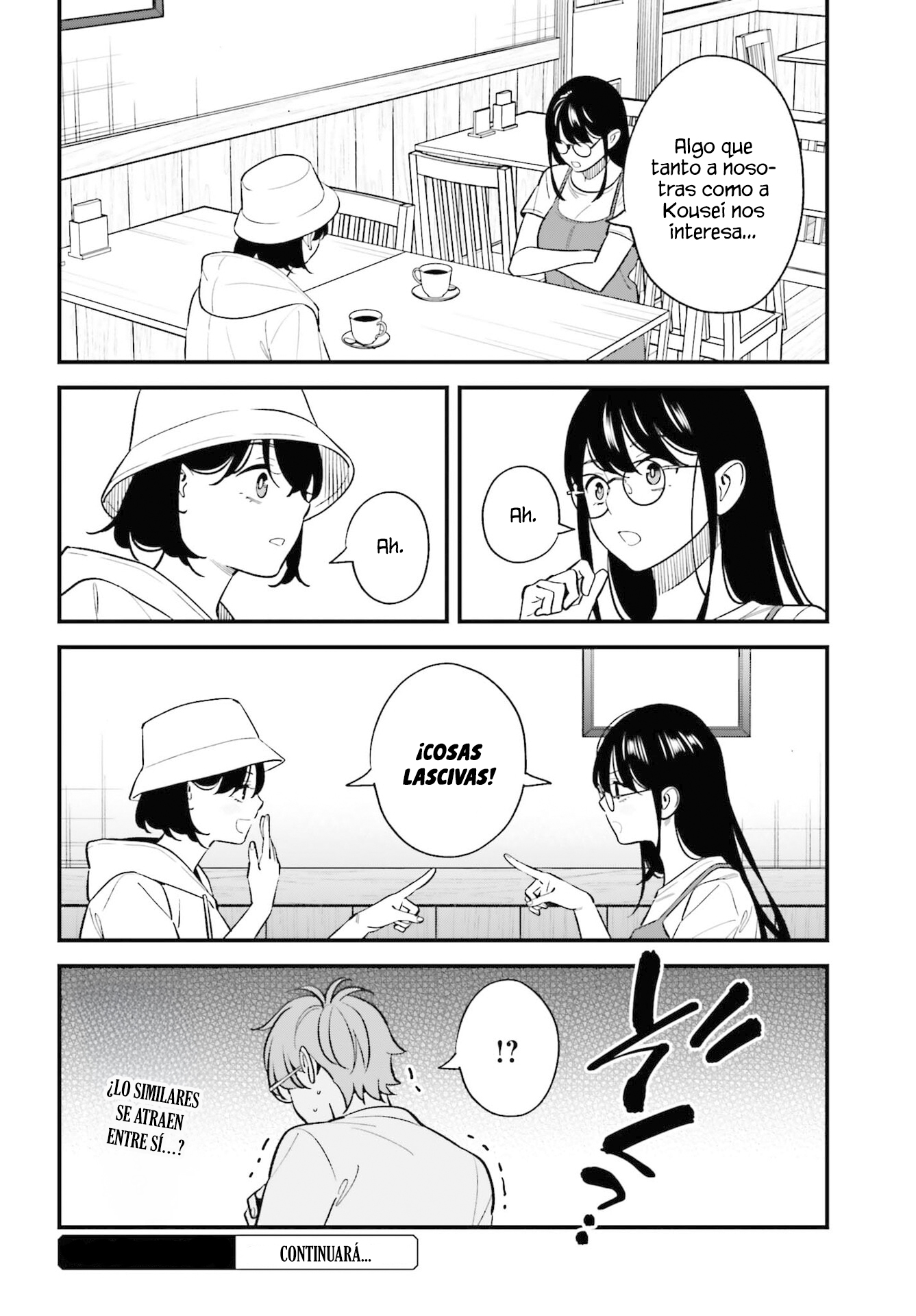 Are physical relationships posible between childhood friends of high school students? Capitulo 26 página 30