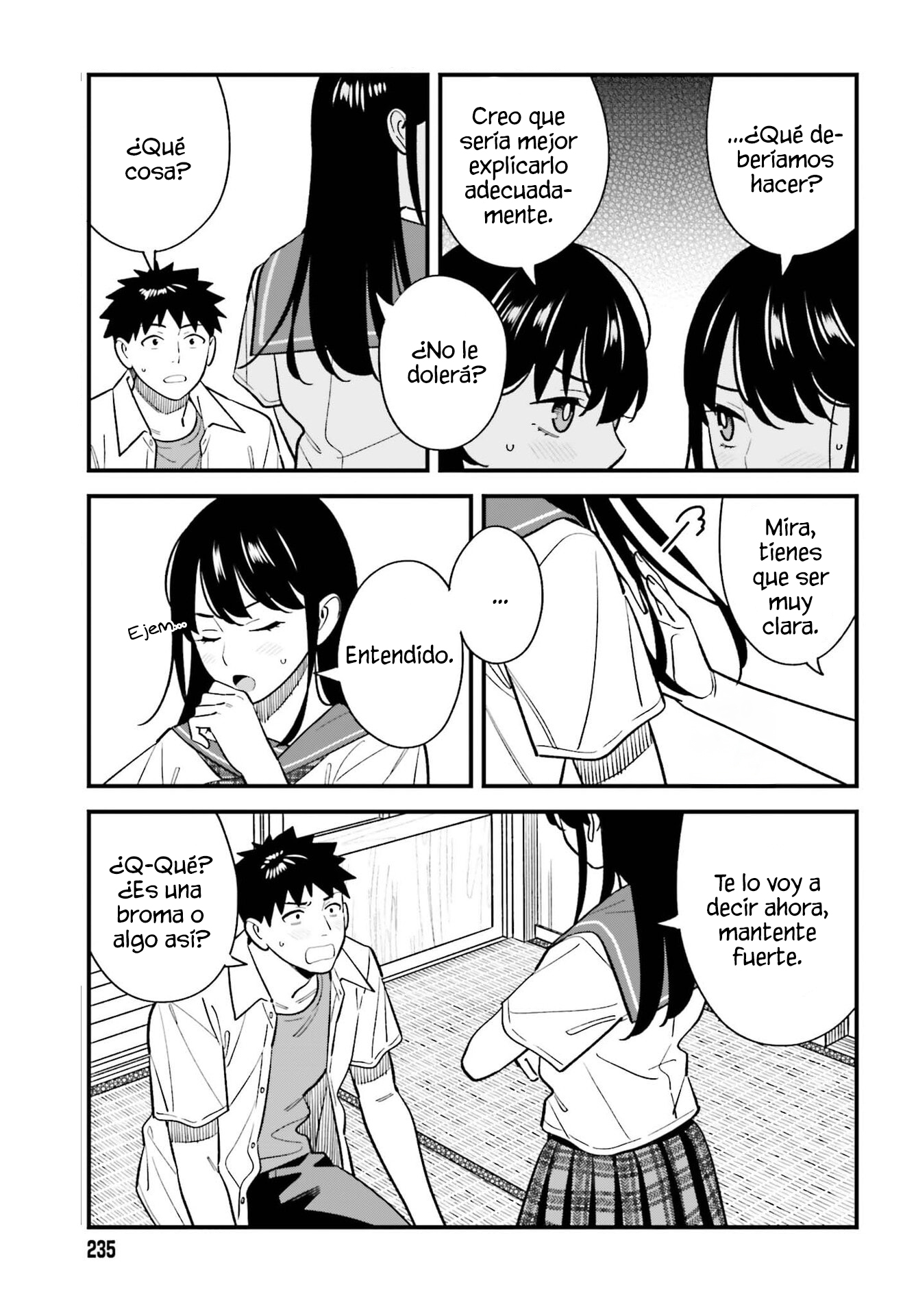 Are physical relationships posible between childhood friends of high school students? Capitulo 26 página 5