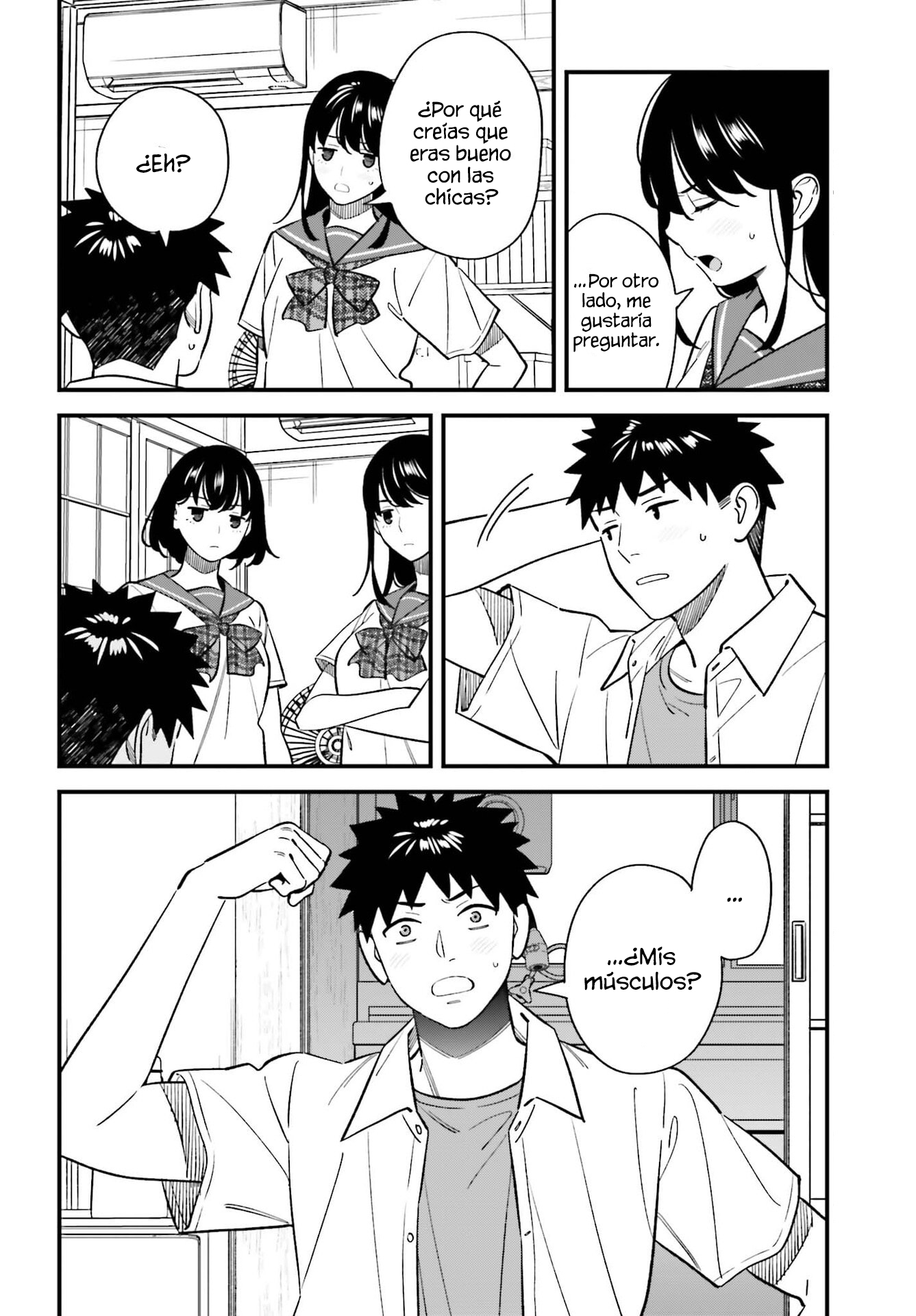 Are physical relationships posible between childhood friends of high school students? Capitulo 26 página 8