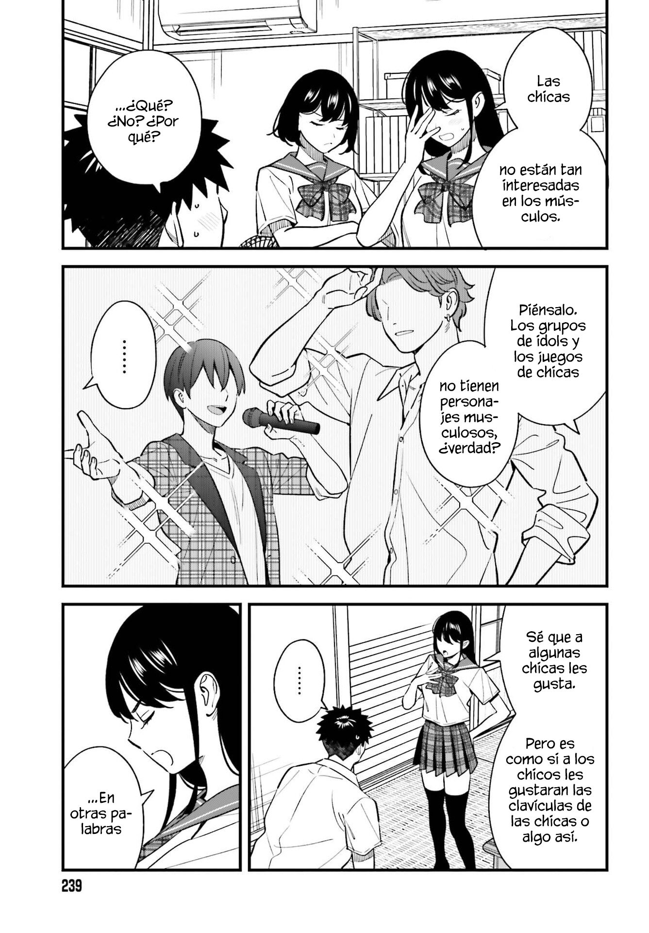 Are physical relationships posible between childhood friends of high school students? Capitulo 26 página 9