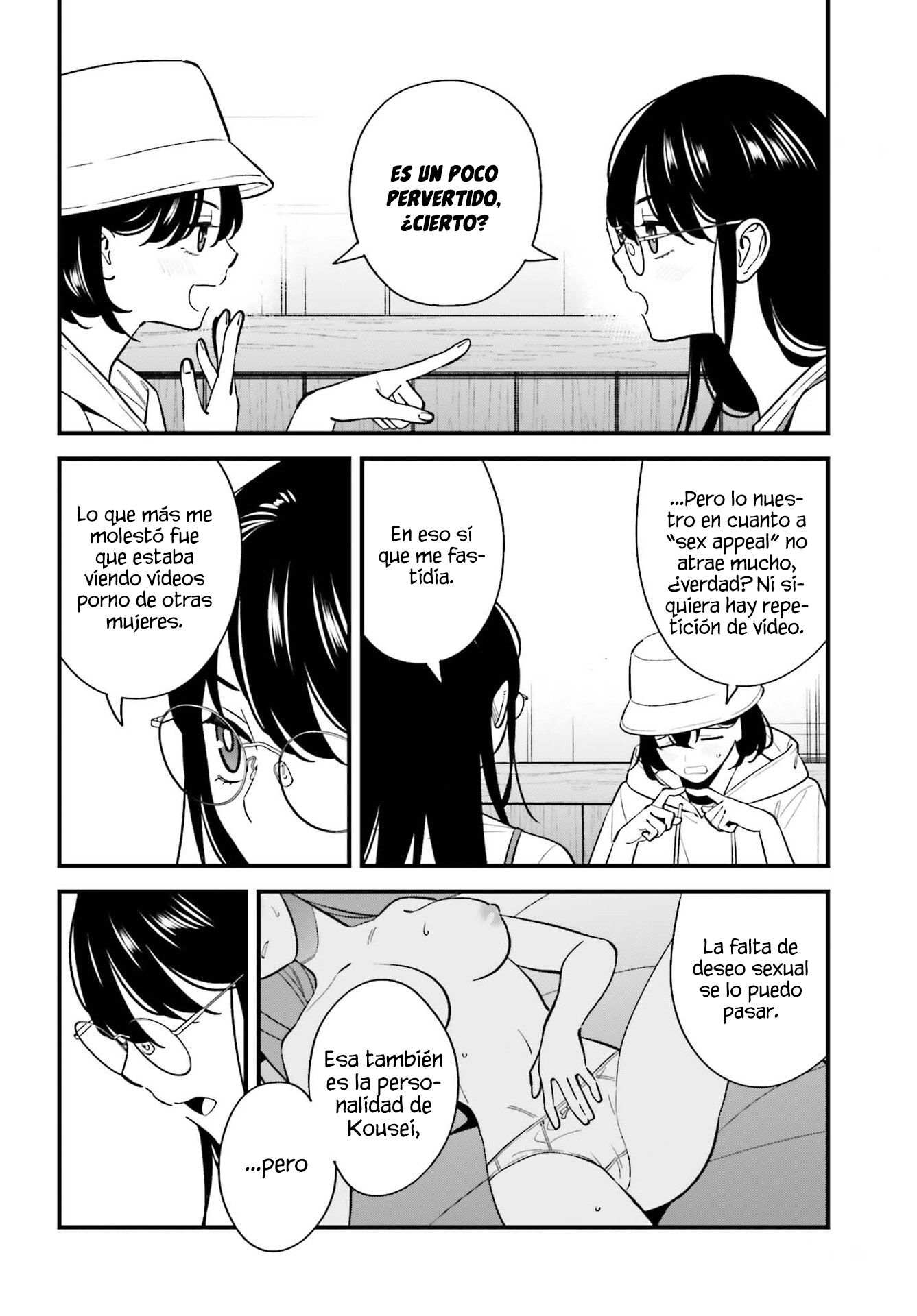 Are physical relationships posible between childhood friends of high school students? Capitulo 27 página 10