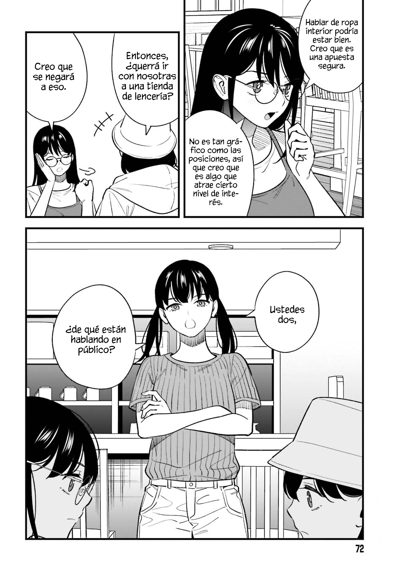 Are physical relationships posible between childhood friends of high school students? Capitulo 27 página 12